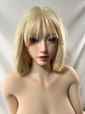 【中古美品】Shedoll 植毛硬質シリコンヘッド+進化版TPEボディ 指骨格 ホール脱着式 ゼリー胸 Hカップ 約168㎝ DF5344