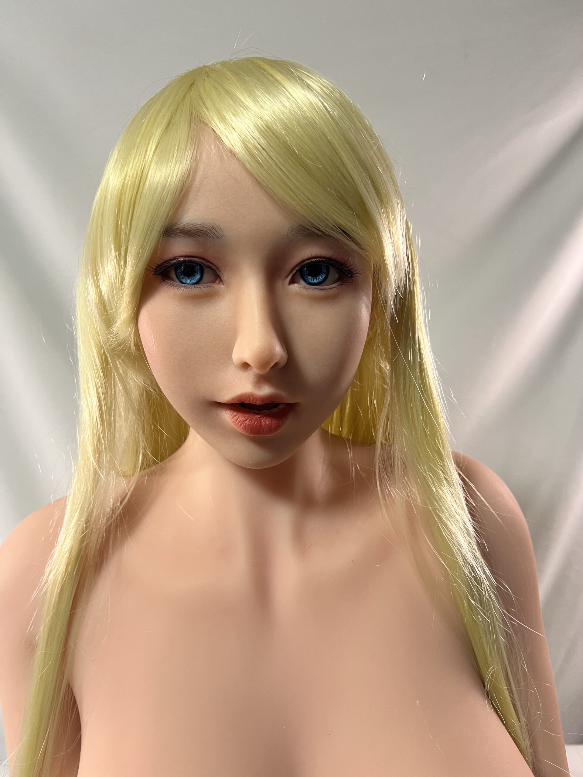 【中古】Realgirl #ds34 軟性シリコンヘッド 口可動有 職人メイク+TPEボディ Eカップ 音声機能(両胸、両太もも、ホールにセンサー)陰部吸引機能 動作確認済み ホール一体型 自立加工有 約171cm DF5377 - 画像 (3)