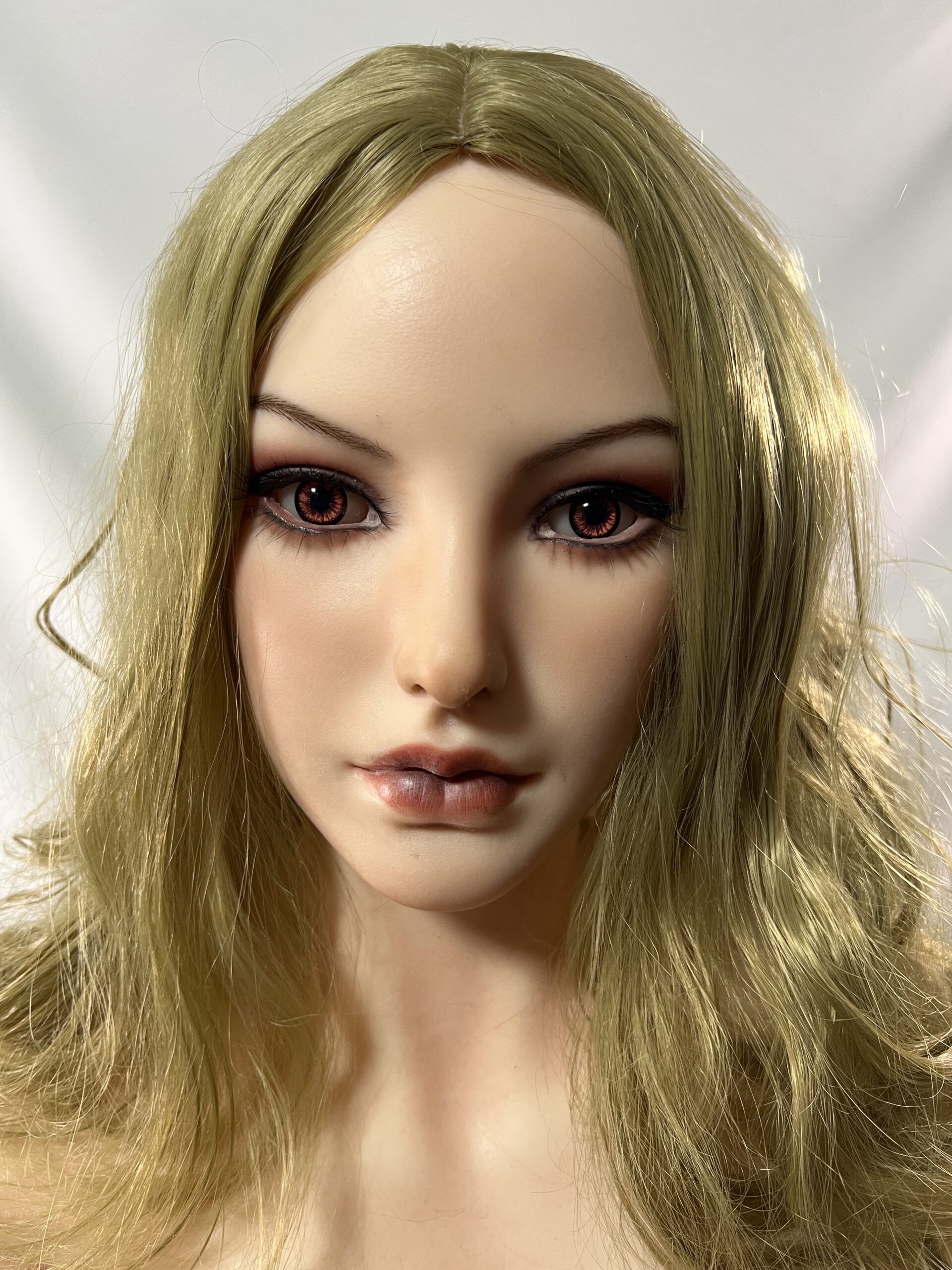 【中古】Irontechdoll 硬質シリコンヘッド 指骨格 ホール脱着式 ゼリー胸 自立加工有 約165cm DF5402 - 画像 (2)