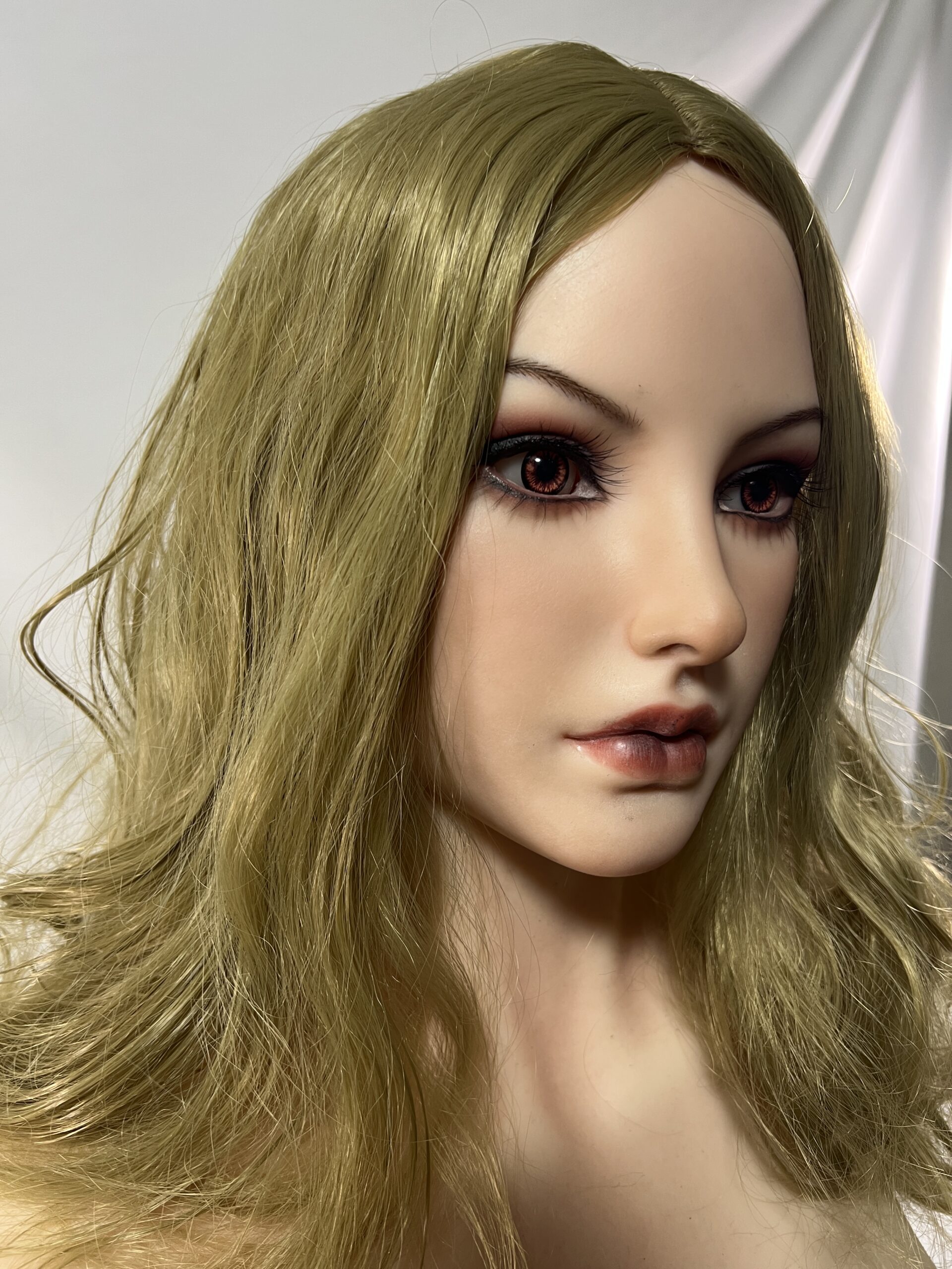 【中古】Irontechdoll 硬質シリコンヘッド 指骨格 ホール脱着式 ゼリー胸 自立加工有 約165cm DF5402 - 画像 (3)