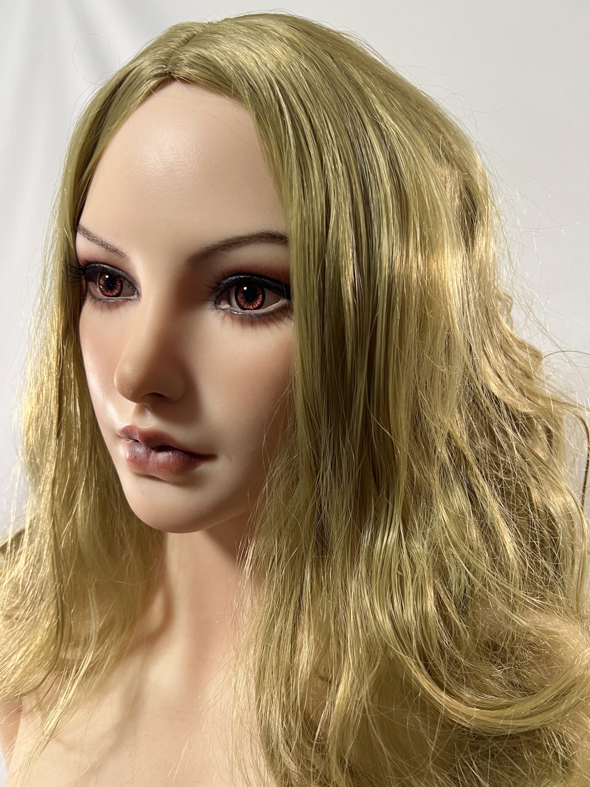 【中古】Irontechdoll 硬質シリコンヘッド 指骨格 ホール脱着式 ゼリー胸 自立加工有 約165cm DF5402 - 画像 (4)