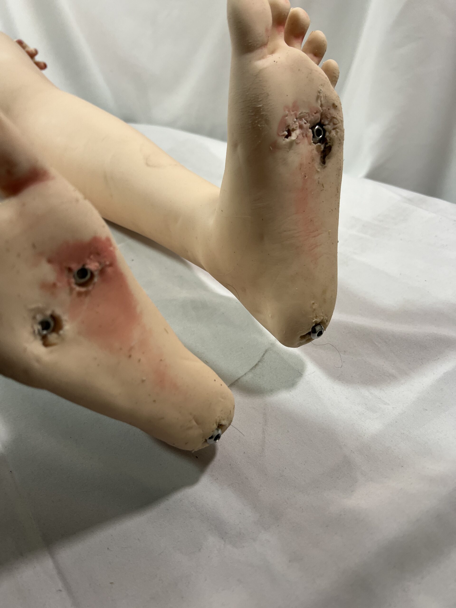 【中古】Irontechdoll 硬質シリコンヘッド 指骨格 ホール脱着式 ゼリー胸 自立加工有 約165cm DF5402 - 画像 (19)