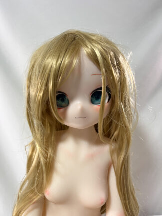 【中古】MOZUDOLL ソフビヘッド＋TPE製ボディ 約115cm Aカップ アニメドール DF5418