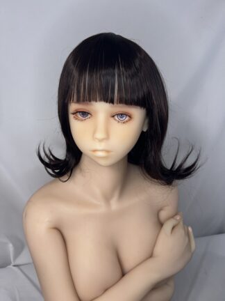 【中古】TPEドール　ホール一体型　ゼリー胸　自立加工有　約148cm　DF5453