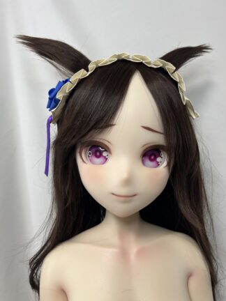 【中古超美品】LASDOLL（LAS漫研）カスタムヘッド　ウマ娘ライスシャワー　コスプレ衣装付属　ホール一体型　指骨格　自立加工有　フルシリコン　約146cm　DF5441