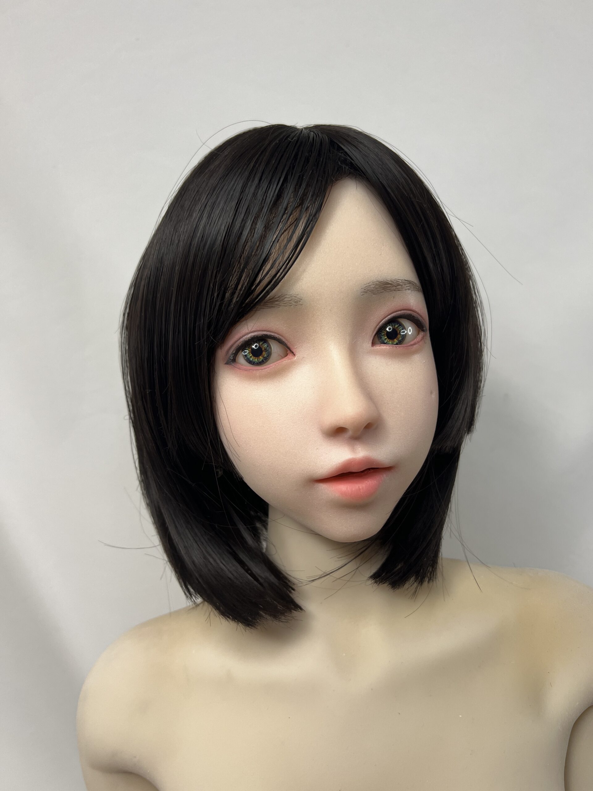 【中古】Realgirl #R45軟性シリコンヘッド+軽量化TPEボディ 口可動有 職人メイク ホール一体型 ゼリー胸 自立加工有 約148cm DF5455 - 画像 (6)