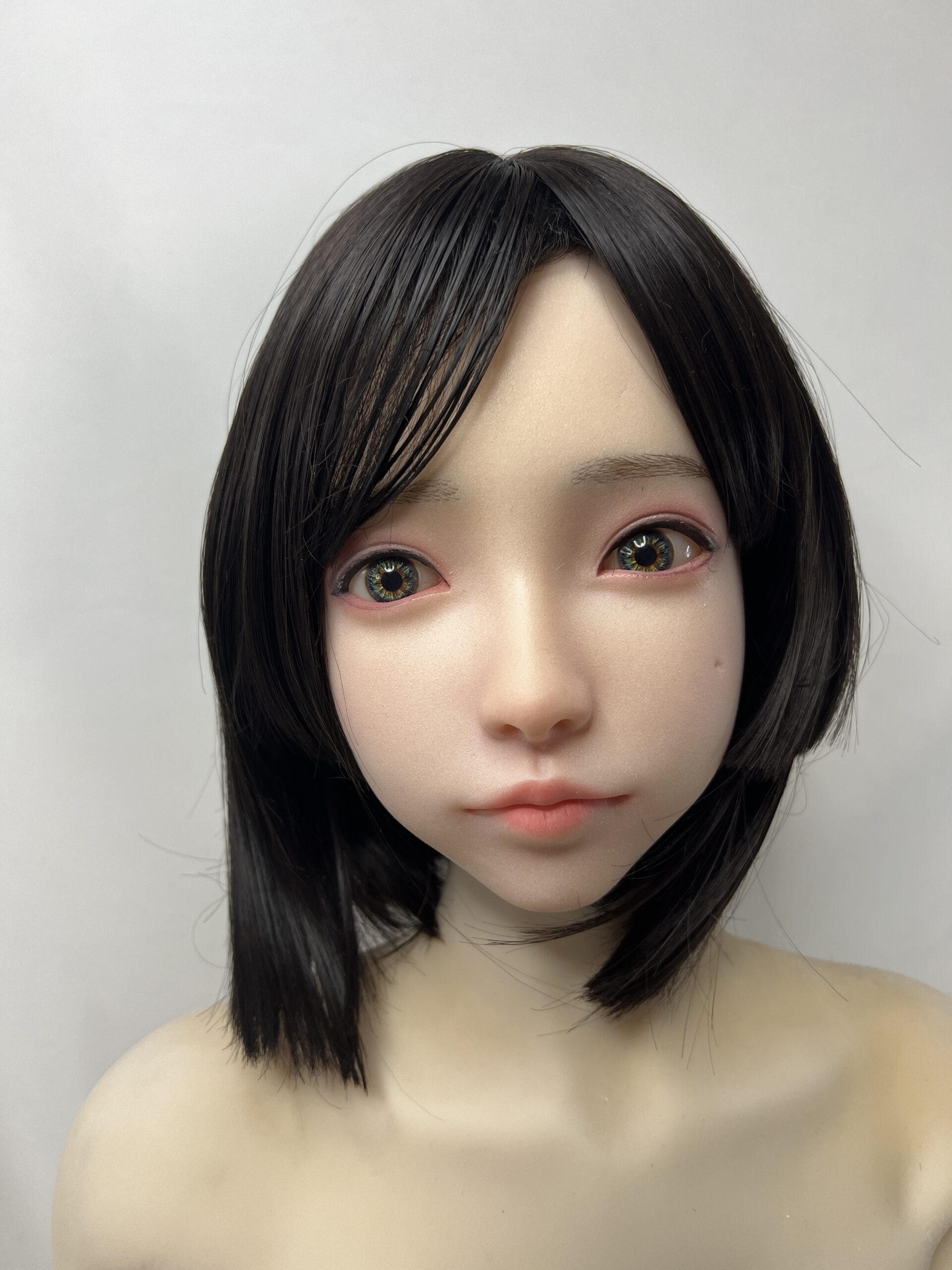 【中古】Realgirl #R45軟性シリコンヘッド+軽量化TPEボディ 口可動有 職人メイク ホール一体型 ゼリー胸 自立加工有 約148cm DF5455 - 画像 (3)