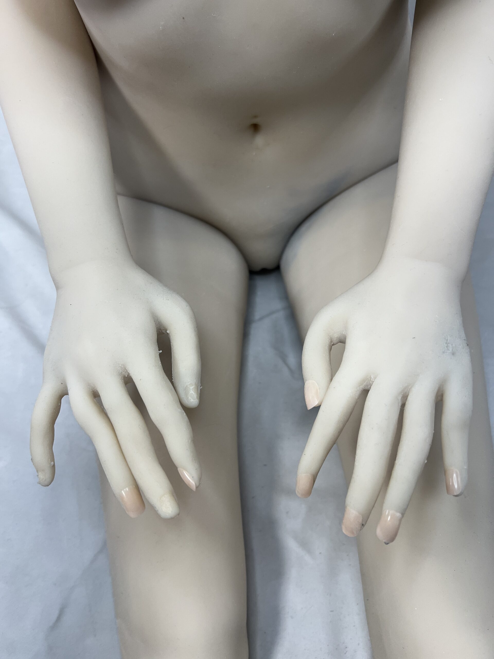 【中古】Realgirl #R45軟性シリコンヘッド+軽量化TPEボディ 口可動有 職人メイク ホール一体型 ゼリー胸 自立加工有 約148cm DF5455 - 画像 (14)