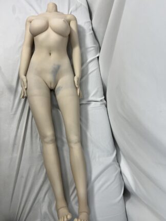 【中古】Realgirl　軽量化TPEボディ　ホール一体型　ゼリー胸　自立加工有　約148cm　DF5455