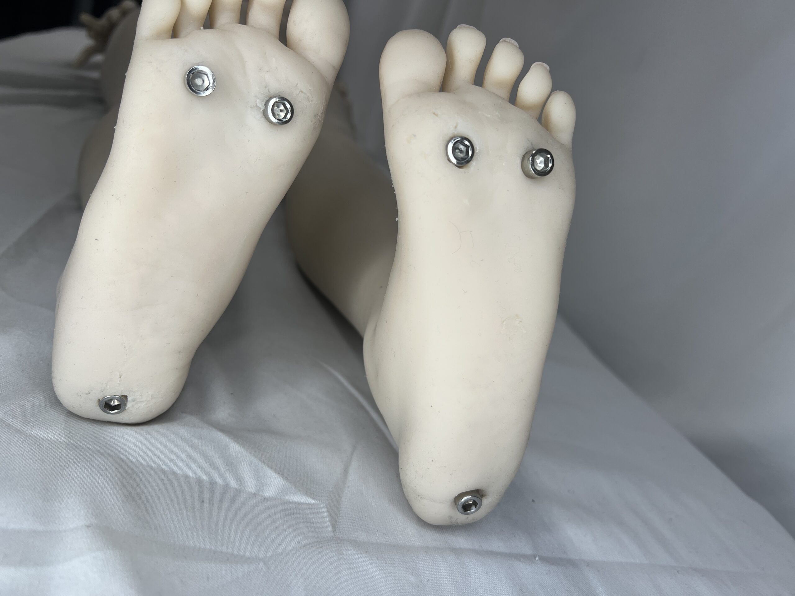 【中古】Realgirl #R45軟性シリコンヘッド+軽量化TPEボディ 口可動有 職人メイク ホール一体型 ゼリー胸 自立加工有 約148cm DF5455 - 画像 (22)