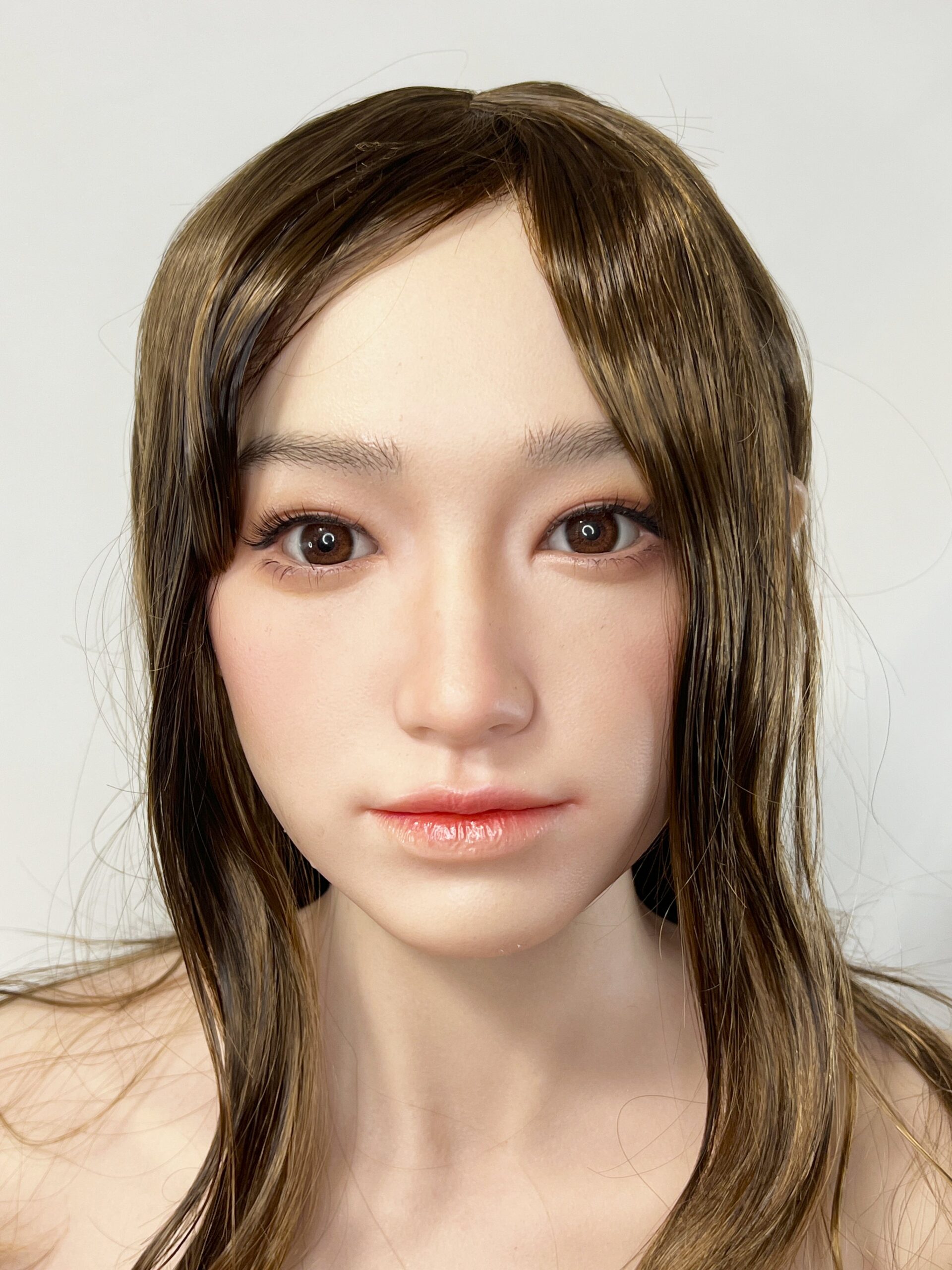 【中古】TOPSINO #T33 Migaoヘッド TYPEグラビア アートワークカスタム版 ボディRRS+メイク ホール一体型未使用 口可動有 指骨格 ゼリー胸 ハードハンドフィート 胸、お腹、太もも、お尻、膣柔らか仕上げ 眉毛下まつ毛植毛 約169cm DF5487 - 画像 (2)