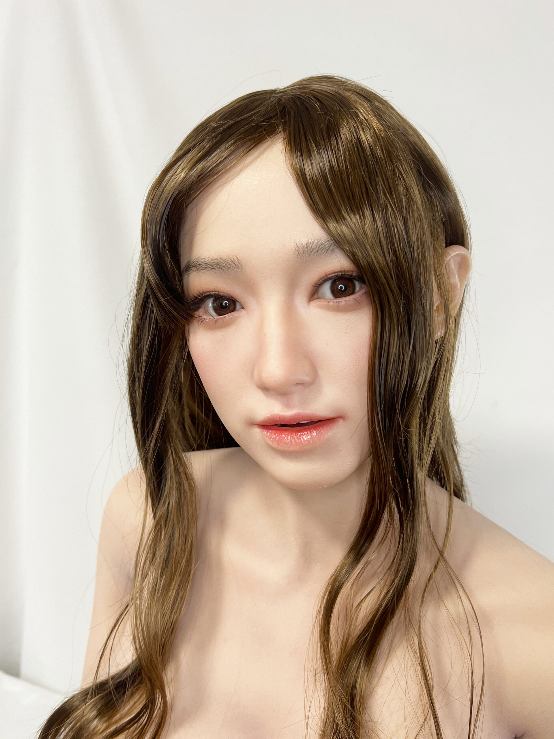 【中古】TOPSINO #T33 Migaoヘッド TYPEグラビア アートワークカスタム版 ボディRRS+メイク ホール一体型未使用 口可動有 指骨格 ゼリー胸 ハードハンドフィート 胸、お腹、太もも、お尻、膣柔らか仕上げ 眉毛下まつ毛植毛 約169cm DF5487 - 画像 (4)