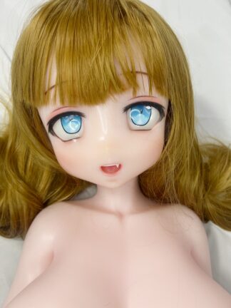 【中古超美品】Elsababe　植毛軟性シリコンヘッド　トルソーM　ホール一体型　ゼリー胸　約90cm　DF5496