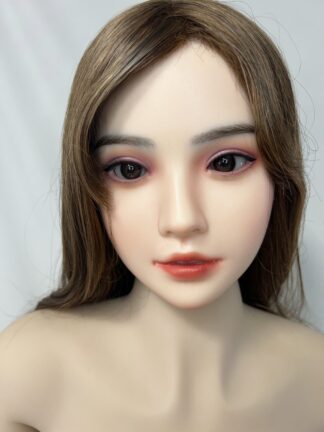 【中古】硬質シリコンヘッド+TPEボディ　ホール一体型　ゼリー胸　自立加工有　約158cm　DF5504