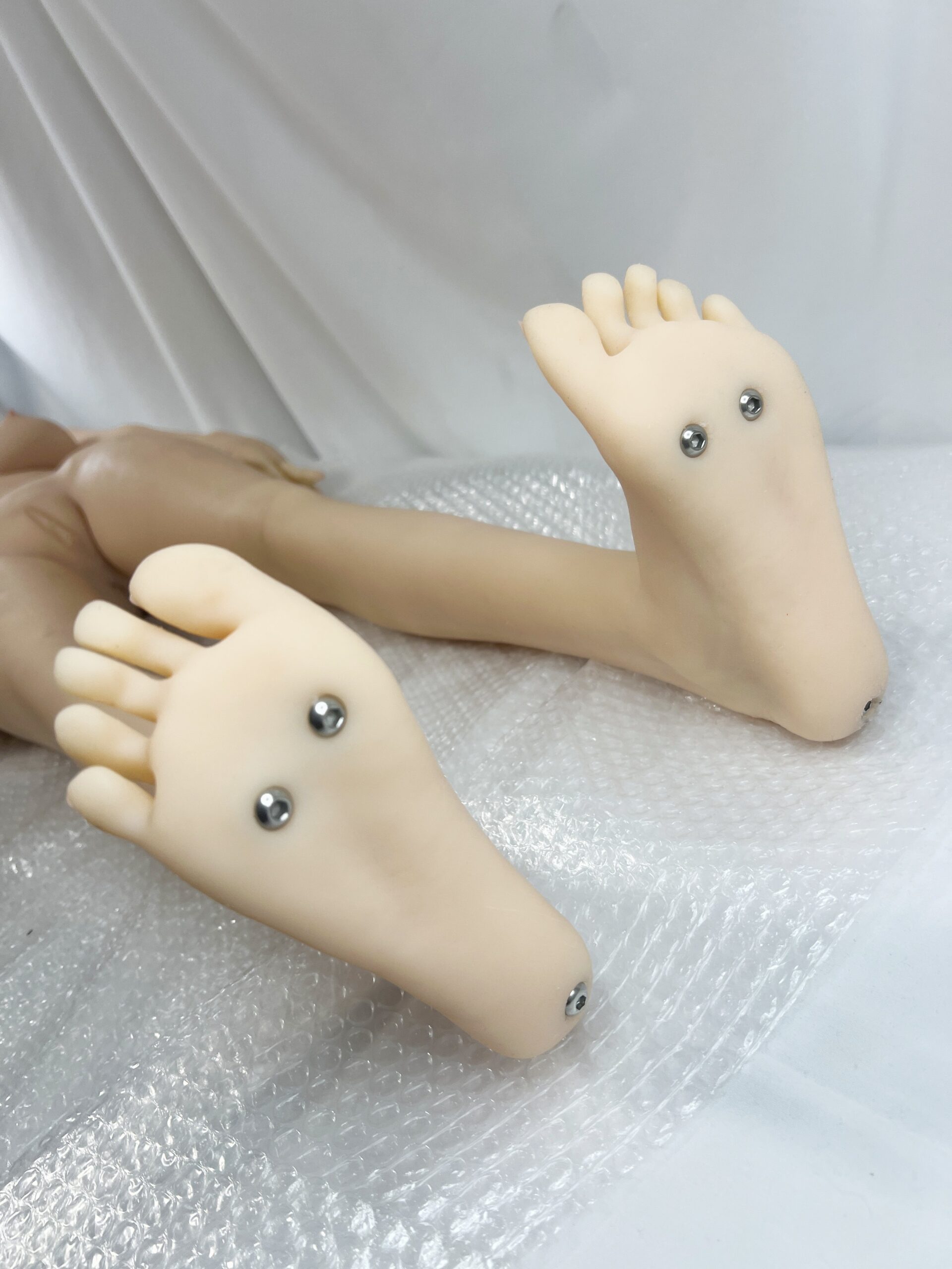 【中古】TPEドール ボディのみ ホール一体型 ゼリー胸 自立加工有 約135cm DF5525 - 画像 (11)