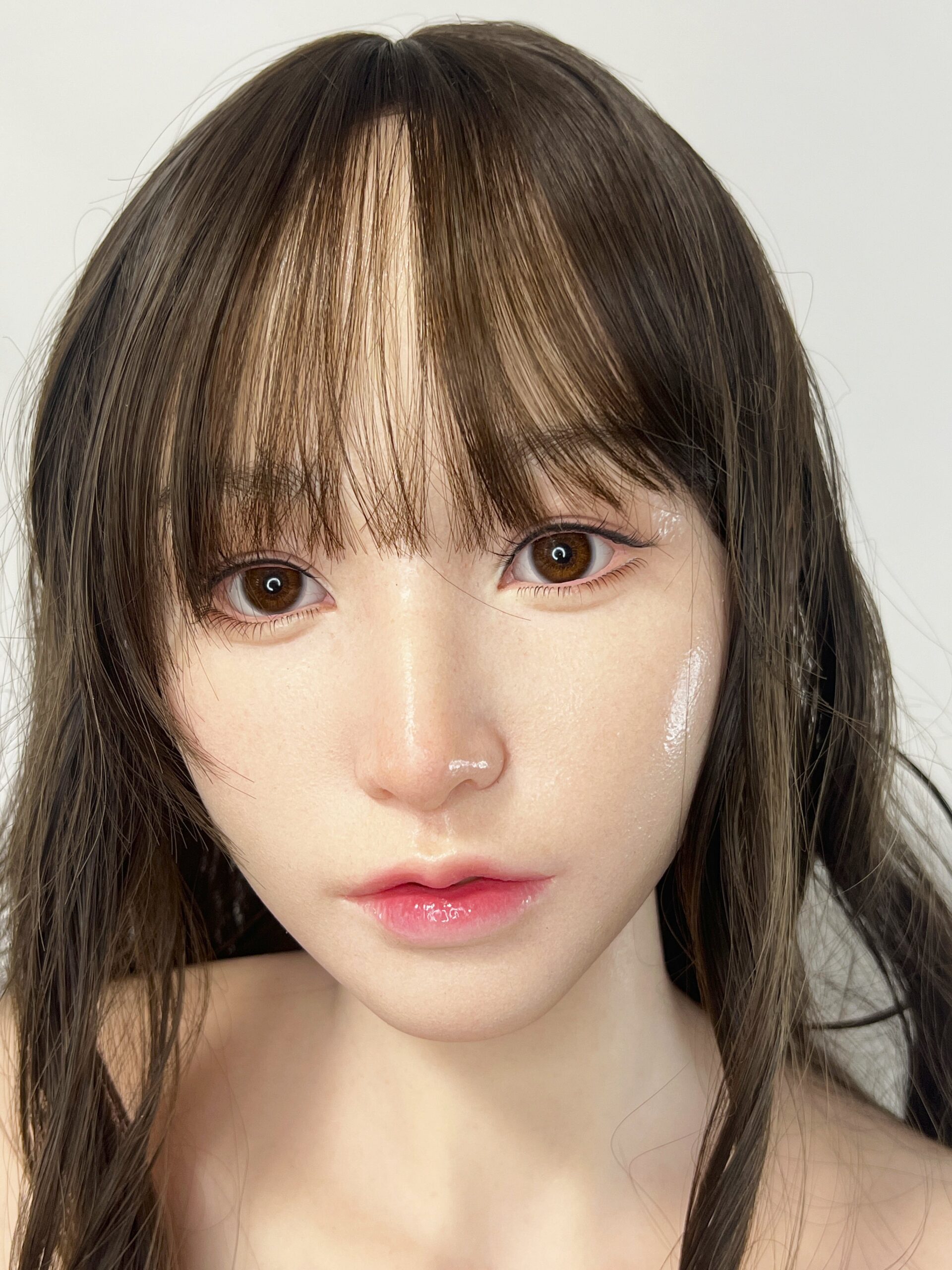 【中古美品】True Idols(TOPSINO工場製)天使もえヘッド RRSメイク版 口可動有 指骨格 ホール一体型未使用 ゼリー胸 ハードハンドフット Soft-pro Dカップ 胸お腹太ももお尻膣柔らか仕上げ 約158cm DF5528