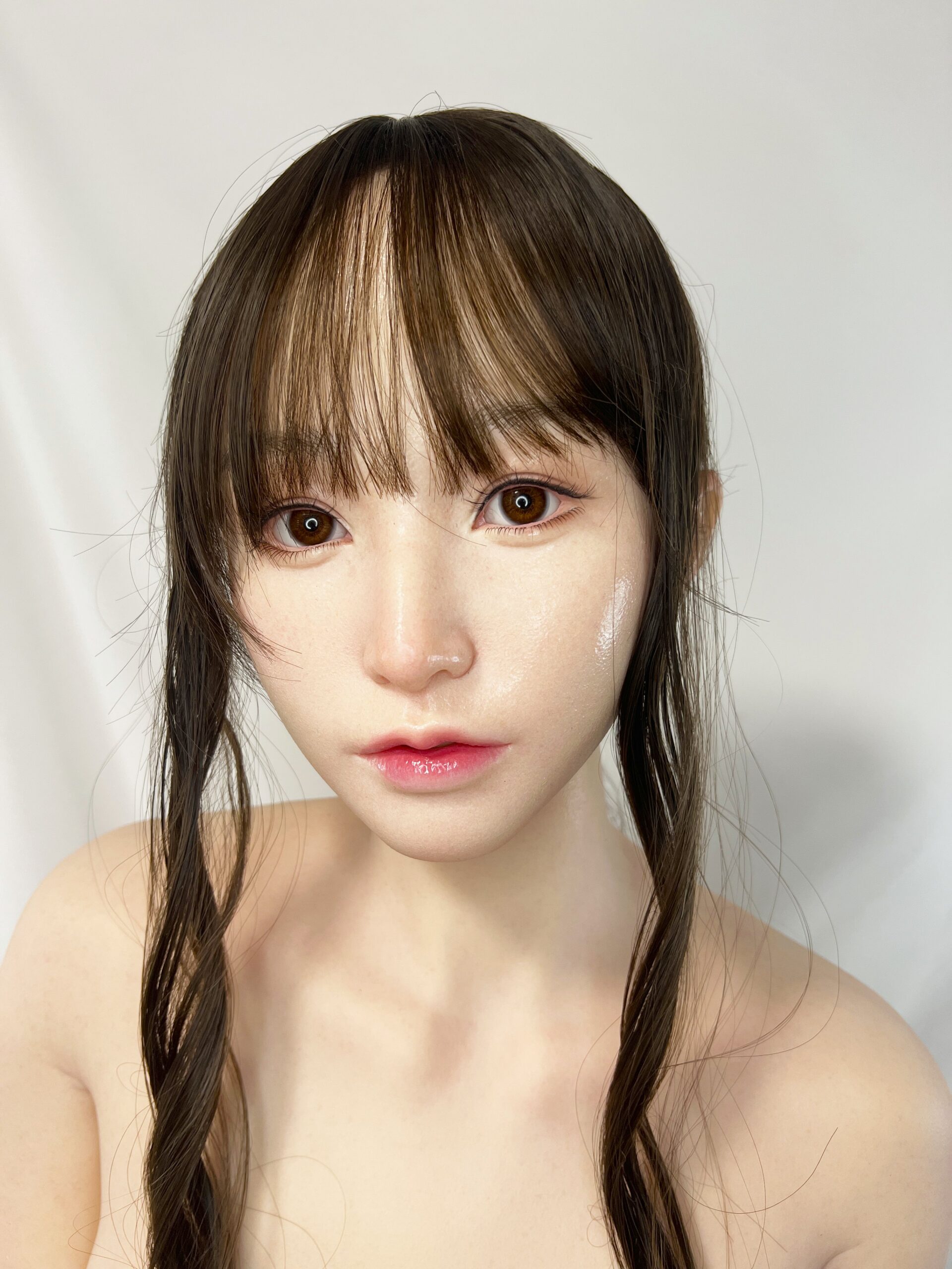 【中古美品】True Idols(TOPSINO工場製)天使もえヘッド RRSメイク版 口可動有 指骨格 ホール一体型未使用 ゼリー胸 ハードハンドフット Soft-pro Dカップ 胸お腹太ももお尻膣柔らか仕上げ 約158cm DF5528 - 画像 (3)