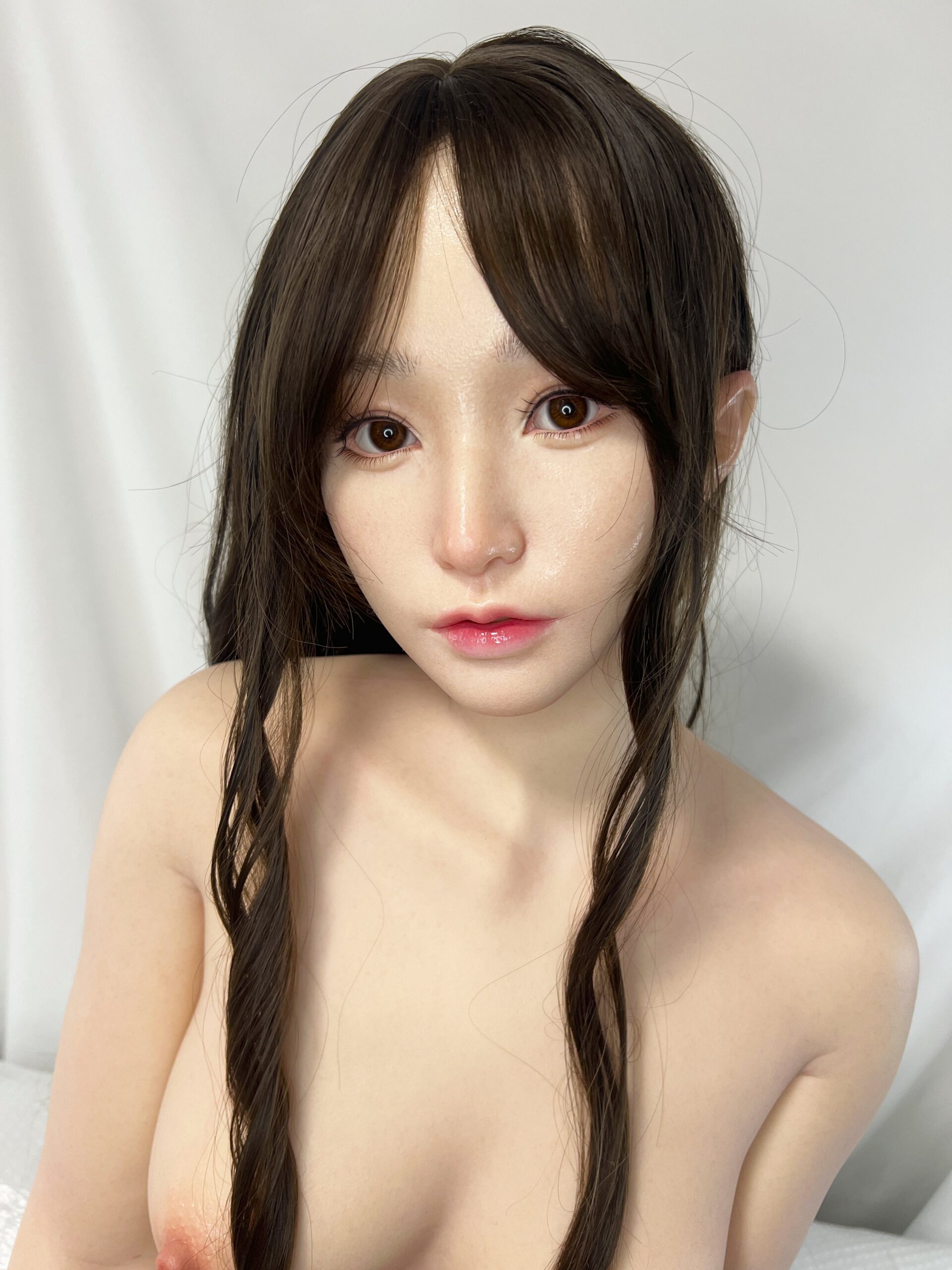 【中古美品】True Idols(TOPSINO工場製)天使もえヘッド RRSメイク版 口可動有 指骨格 ホール一体型未使用 ゼリー胸 ハードハンドフット Soft-pro Dカップ 胸お腹太ももお尻膣柔らか仕上げ 約158cm DF5528 - 画像 (4)