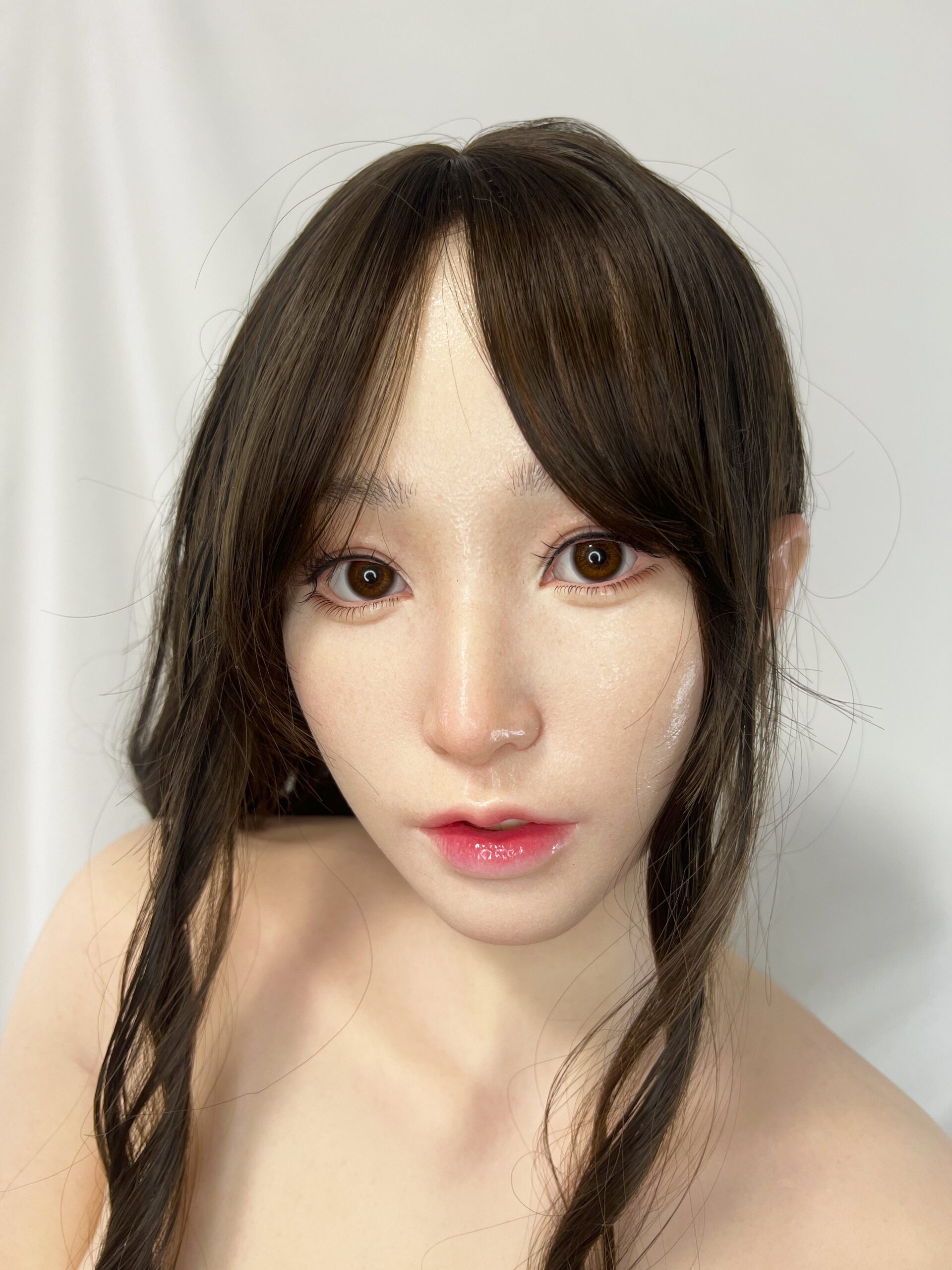 【中古美品】True Idols(TOPSINO工場製)天使もえヘッド RRSメイク版 口可動有 指骨格 ホール一体型未使用 ゼリー胸 ハードハンドフット Soft-pro Dカップ 胸お腹太ももお尻膣柔らか仕上げ 約158cm DF5528 - 画像 (5)