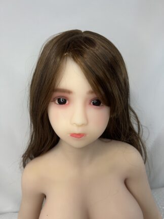 【中古美品】TPEドール　全身ワイヤータイプ　ホール一体型　ゼリー胸　自立加工有　約100cm　DF5527