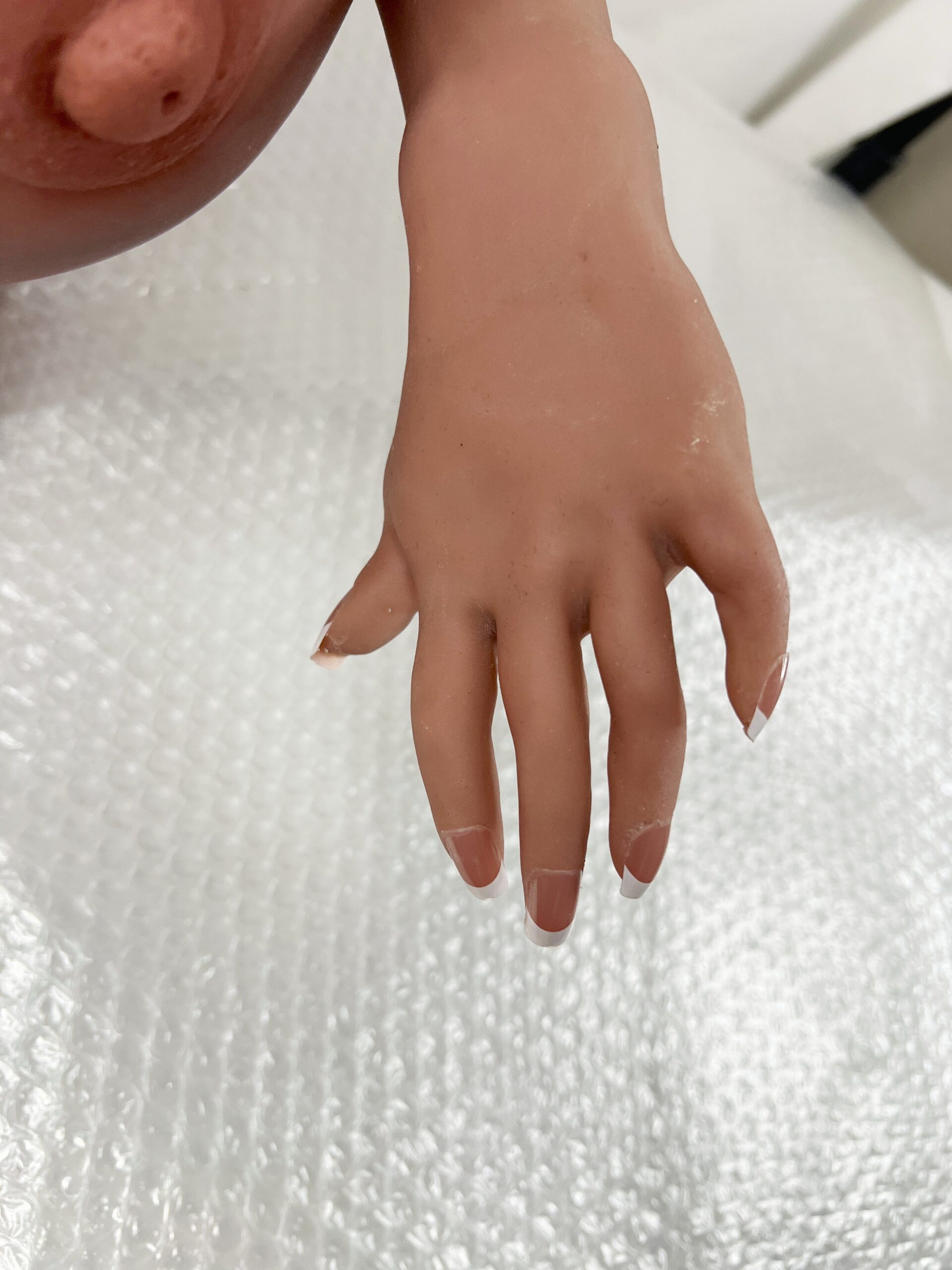 【中古】TPEドール ボディのみ 小麦肌 爆乳 ホール一体型 中空胸 約95cm DF5534 - 画像 (7)