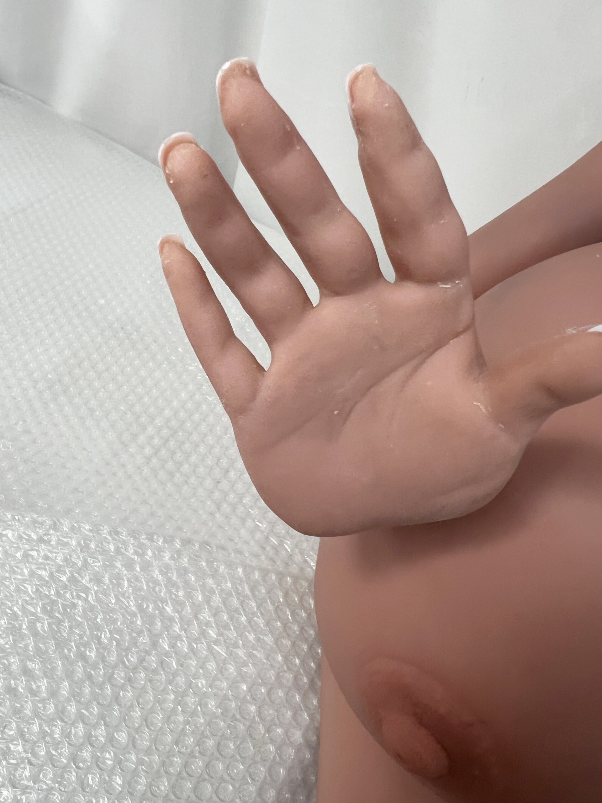 【中古】TPEドール ボディのみ 小麦肌 爆乳 ホール一体型 中空胸 約95cm DF5534 - 画像 (4)