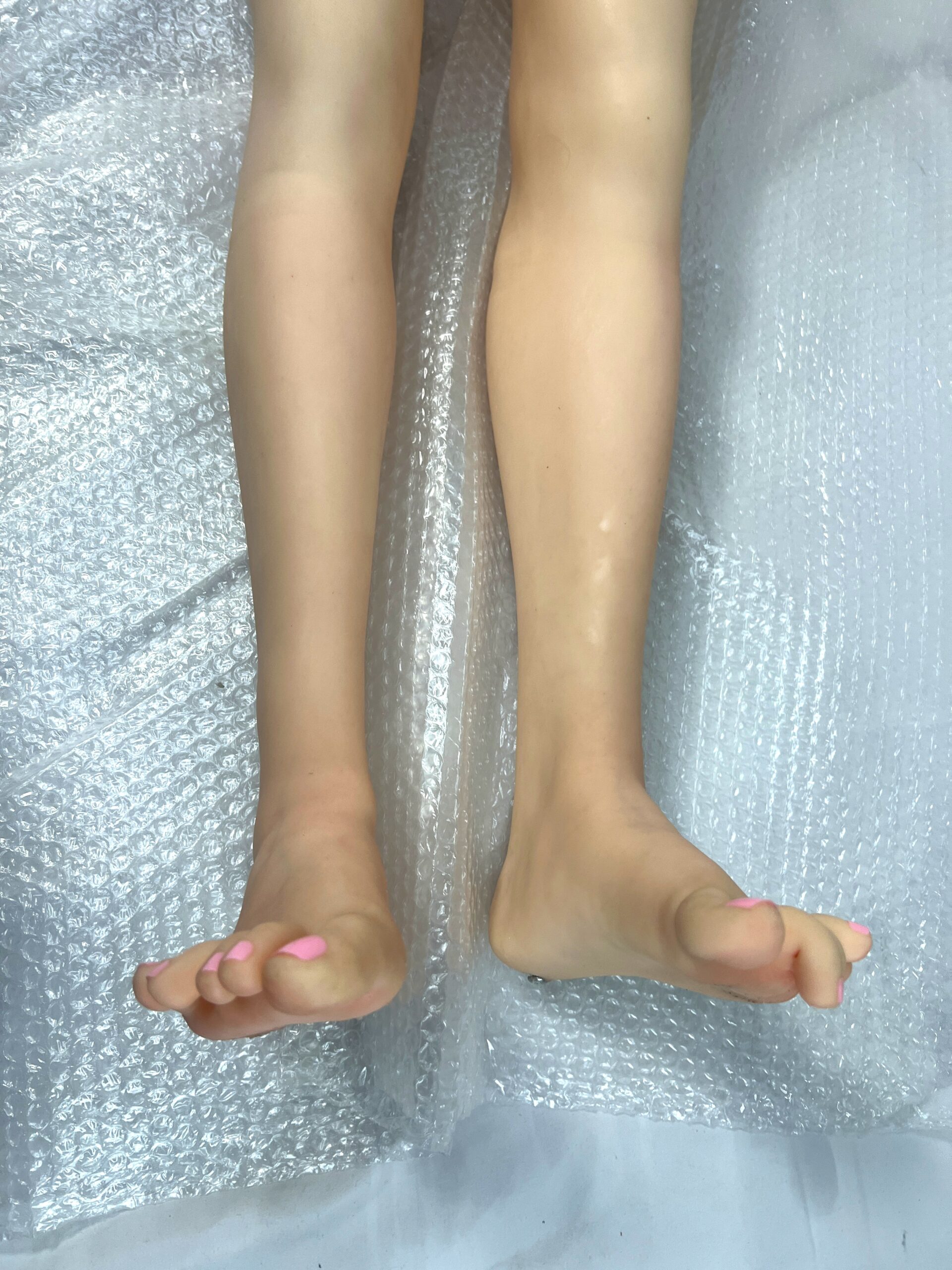 【中古】WMDOLL TPEボディのみ 自立加工有 指関節 ホール一体型 約140cm DF5595 - 画像 (12)