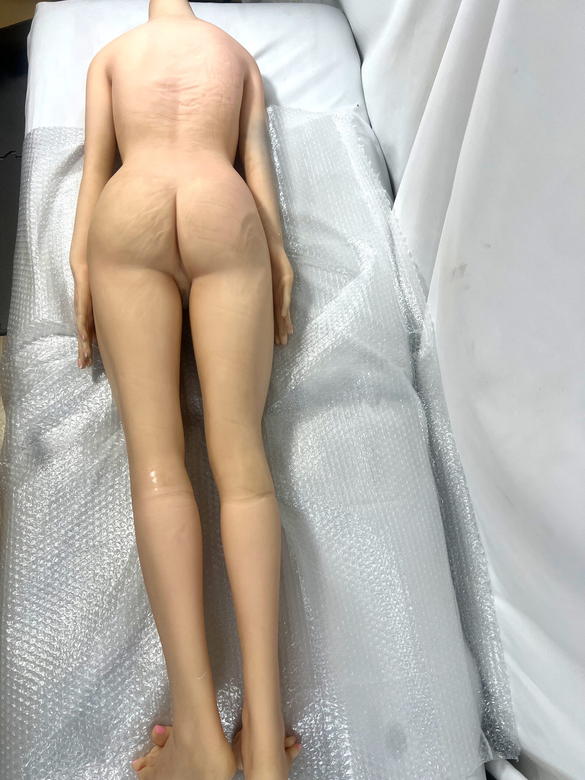 【中古】WMDOLL TPEボディのみ 自立加工有 指関節 ホール一体型 約140cm DF5595 - 画像 (14)