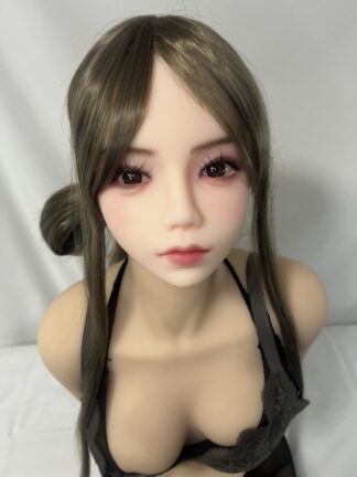 【中古】TPEドール　ホール一体型　中空胸　自立加工有　約148cm　DF5556