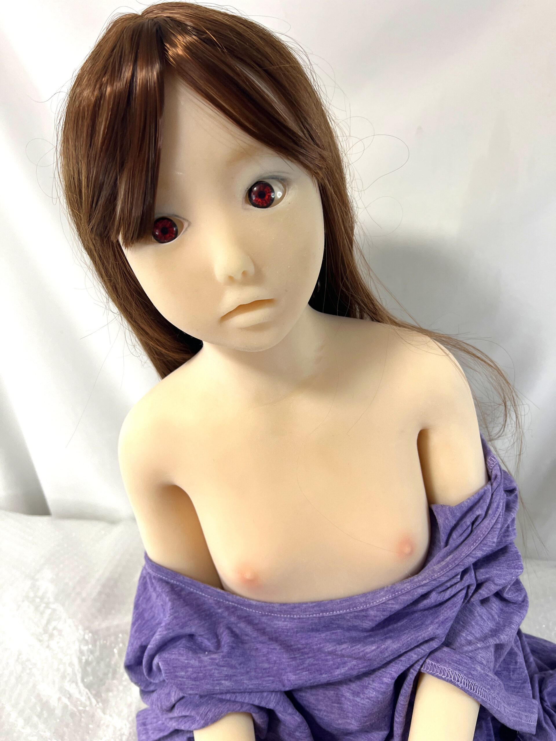 【中古】メーカー不明 TPEドール 自立加工有 ホール一体型 約130cm DF5617 - 画像 (5)