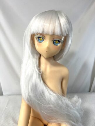 【中古】Aotumedoll カスタムシリコンヘッド+TPEボディ　ホワイト肌　自立加工有　ホール一体型　ゼリー胸　約155cm　DF5618