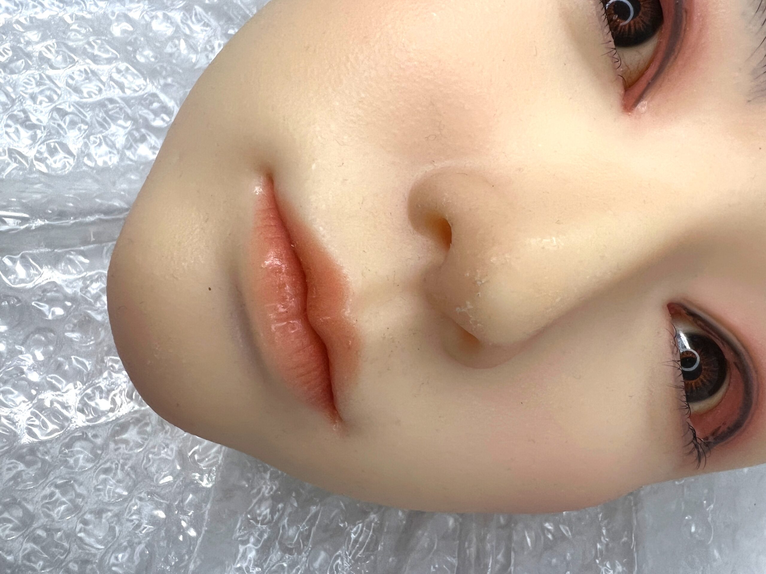 【中古美品】TOPSINO #T1ヘッド シリコントルソー 口可動有 ホール未使用 指関節 ホール一体型 ゼリー胸 約90cm DF5619 - 画像 (19)