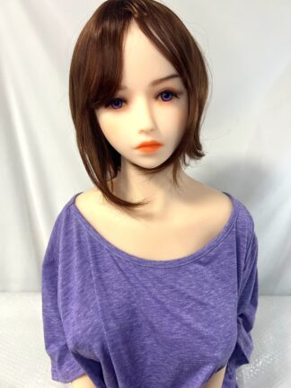 【中古美品】メーカー不明　TPEドール　自立加工有　ホール一体型　ゼリー胸　約140cm　DF5624