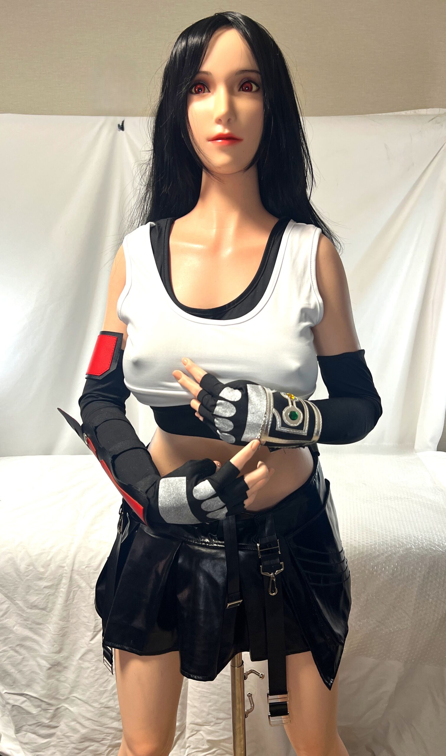 【中古】GAMELADY #03A ティファロックハート硬質シリコンヘッド+シリコンボディ ホール未使用品 指関節 ホール一体型 ゼリー胸 約167cm DF5649 - 画像 (9)