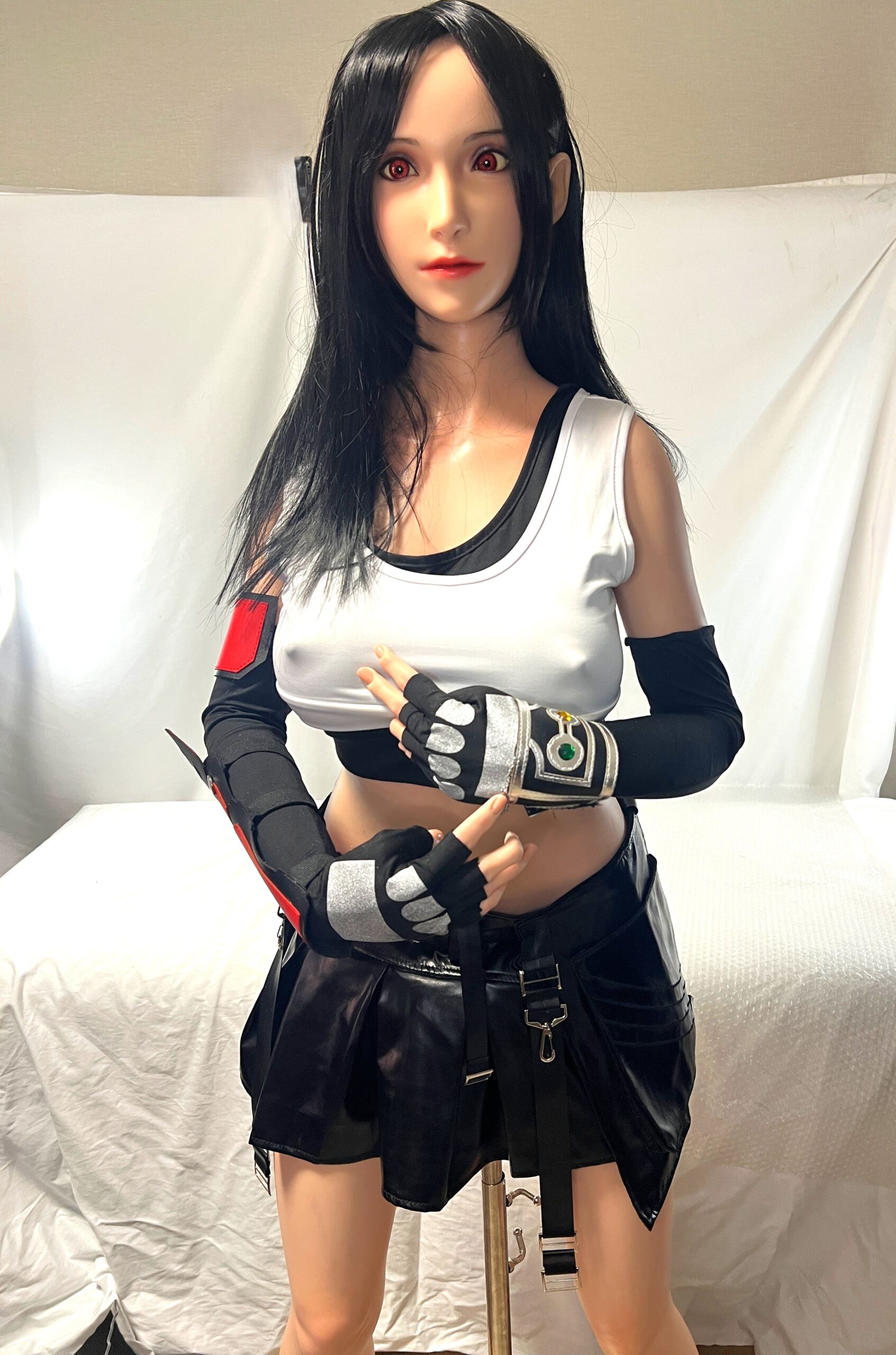 【中古】GAMELADY #03A ティファロックハート硬質シリコンヘッド+シリコンボディ ホール未使用品 指関節 ホール一体型 ゼリー胸 約167cm DF5649 - 画像 (10)