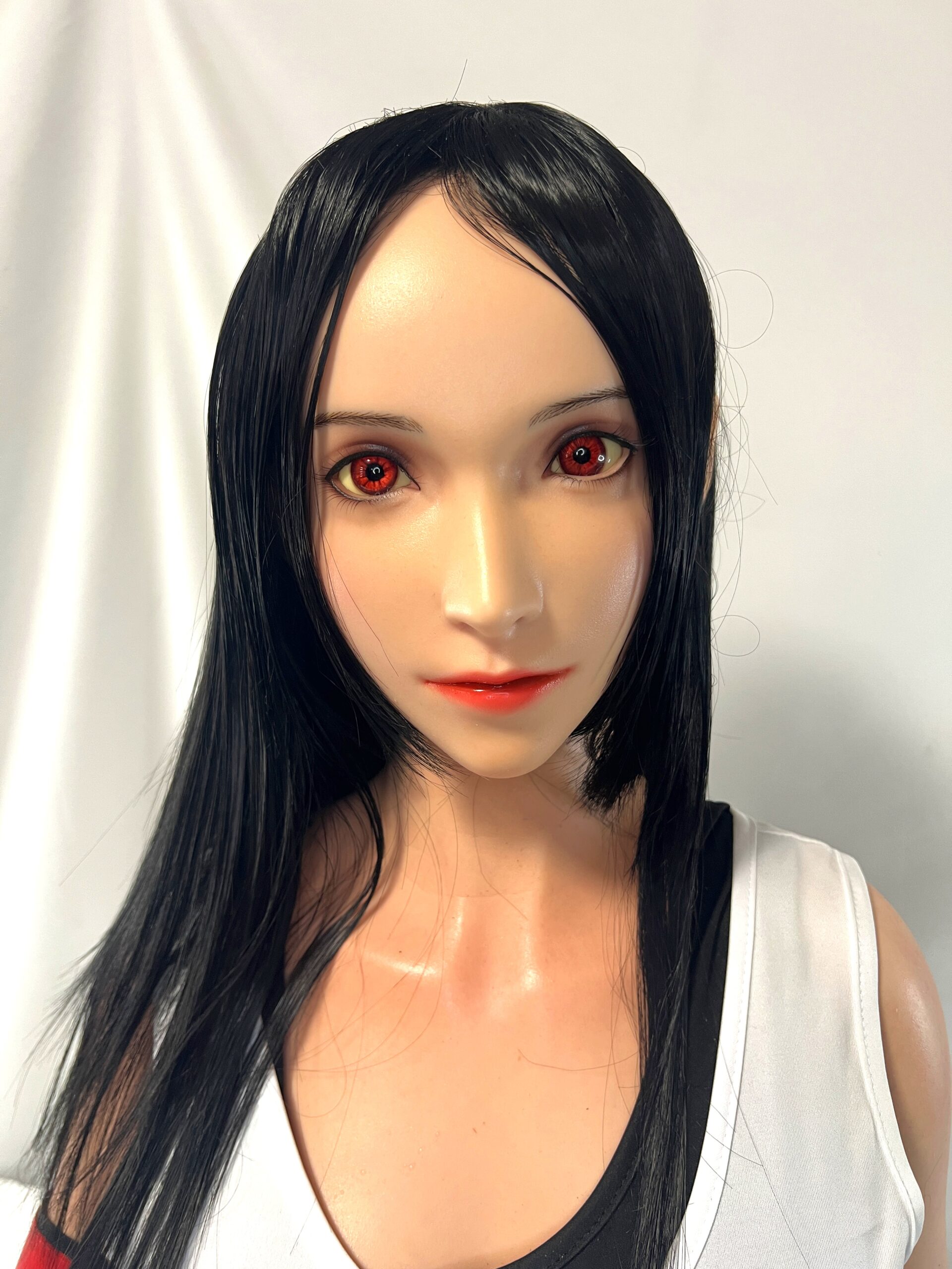 【中古】GAMELADY #03A ティファロックハート硬質シリコンヘッド+シリコンボディ ホール未使用品 指関節 ホール一体型 ゼリー胸 約167cm DF5649 - 画像 (2)