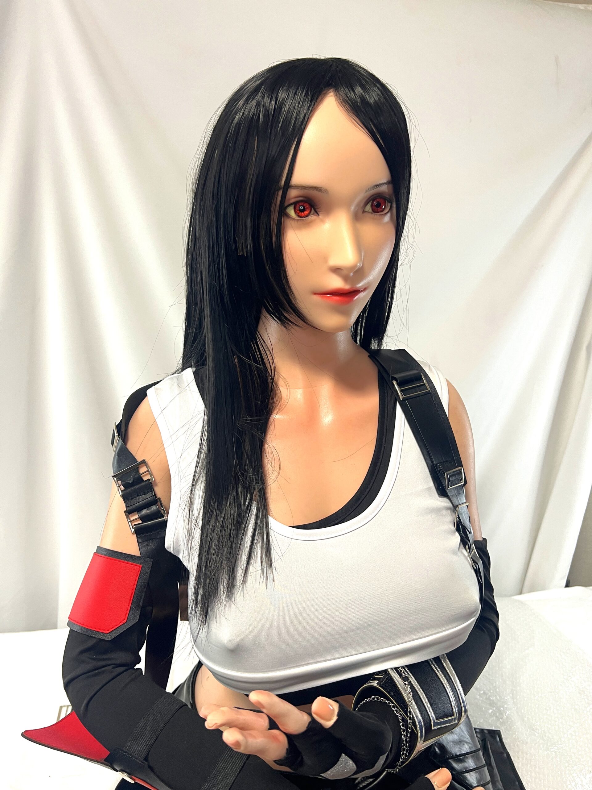 【中古】GAMELADY #03A ティファロックハート硬質シリコンヘッド+シリコンボディ ホール未使用品 指関節 ホール一体型 ゼリー胸 約167cm DF5649 - 画像 (4)