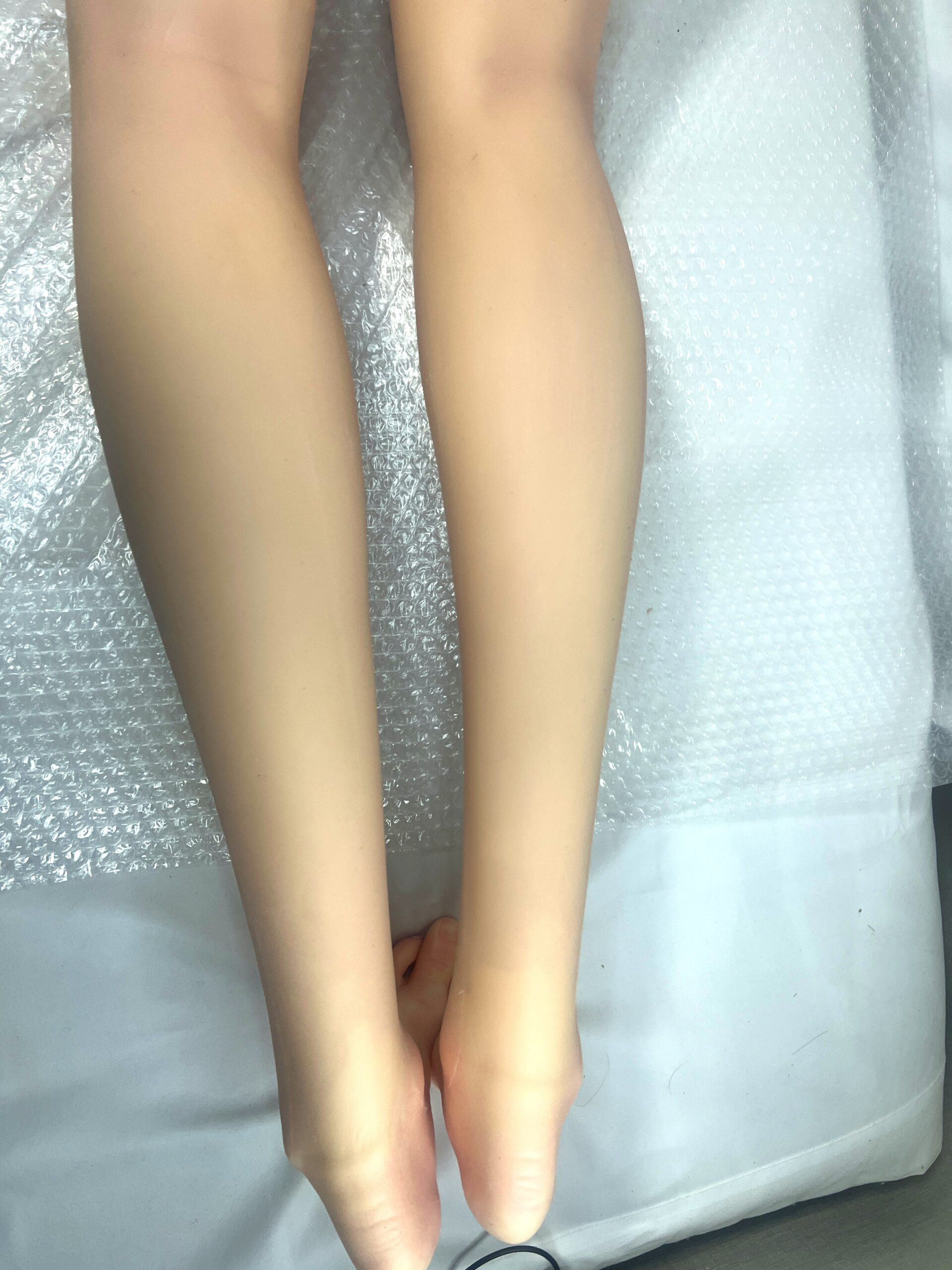 【中古】SINODOLL シリコンボディ ハードハンド、フット 自立加工有 指関節 ホール一体型 ゼリー胸 約170cm DF5651 - 画像 (19)