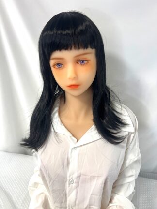 【中古美品】メーカー不明TPEドール　ホール未使用品　自立加工有　ホール一体型　ゼリー胸　約148cm　DF5675