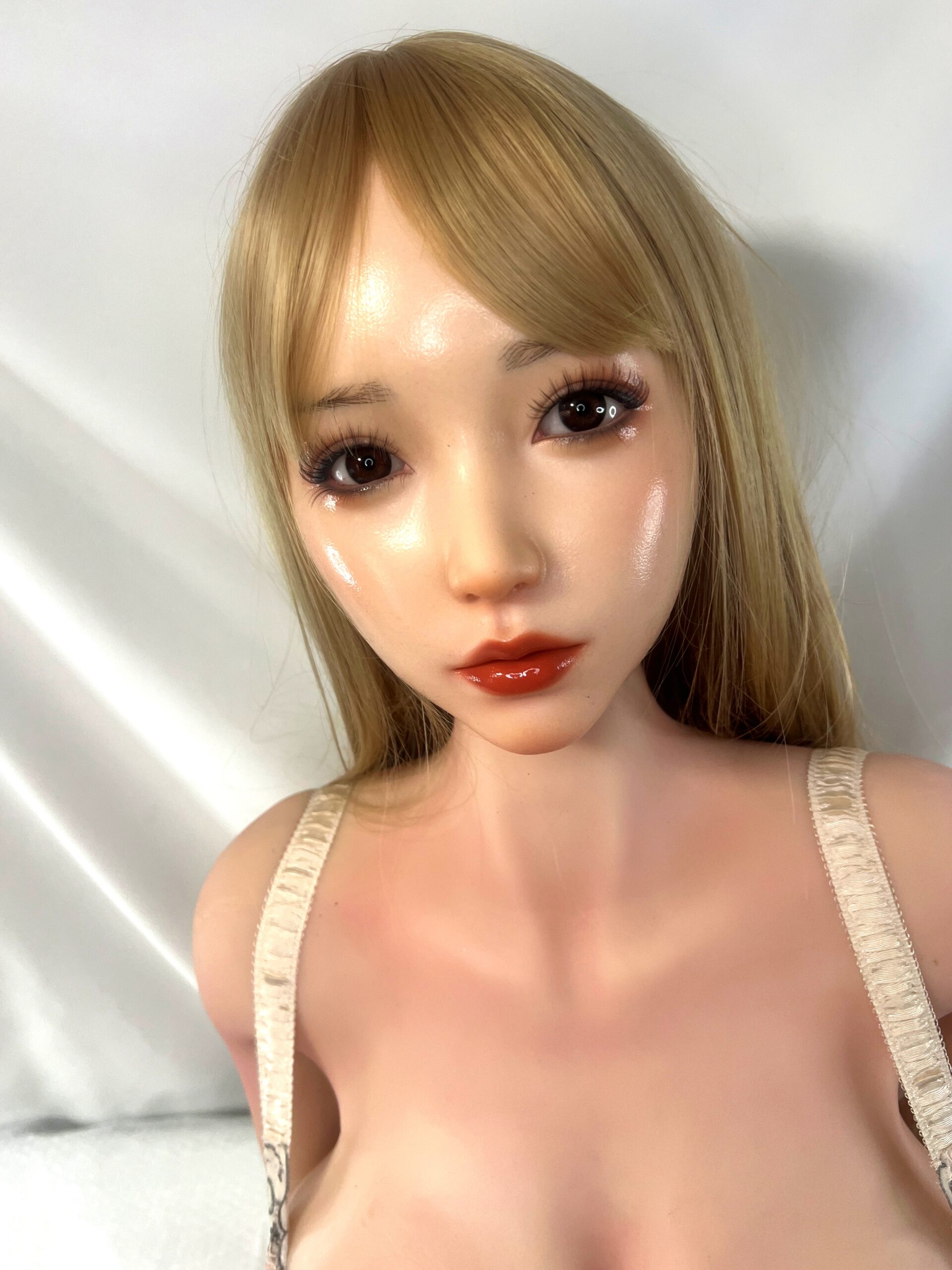 【中古】Shedoll 楚明軟性シリコンヘッド 口可動あり+TPEボディ ホール一体型 ゼリー胸 約163cm DF5694 - 画像 (4)