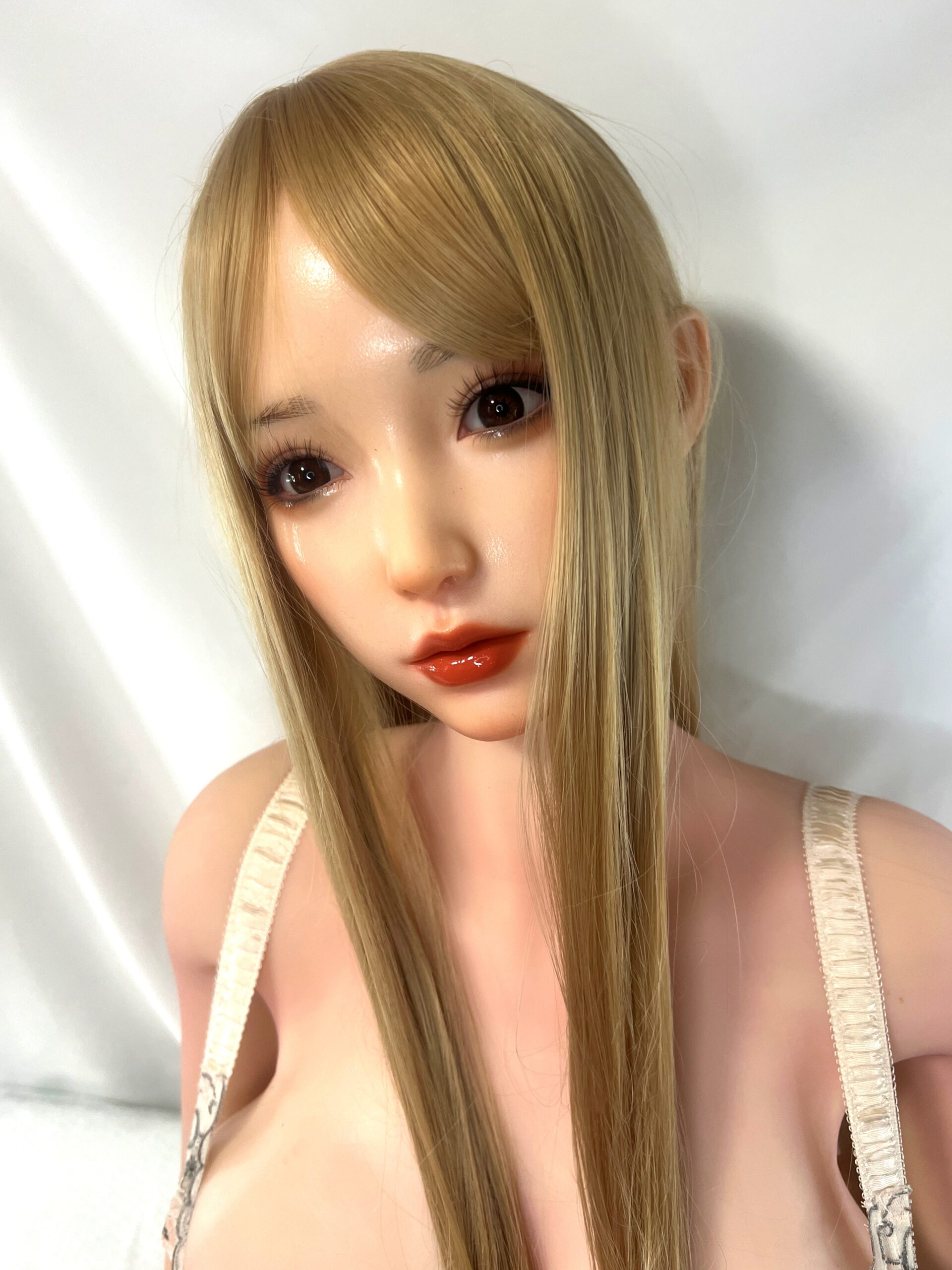 【中古】Shedoll 楚明軟性シリコンヘッド 口可動あり+TPEボディ ホール一体型 ゼリー胸 約163cm DF5694 - 画像 (5)