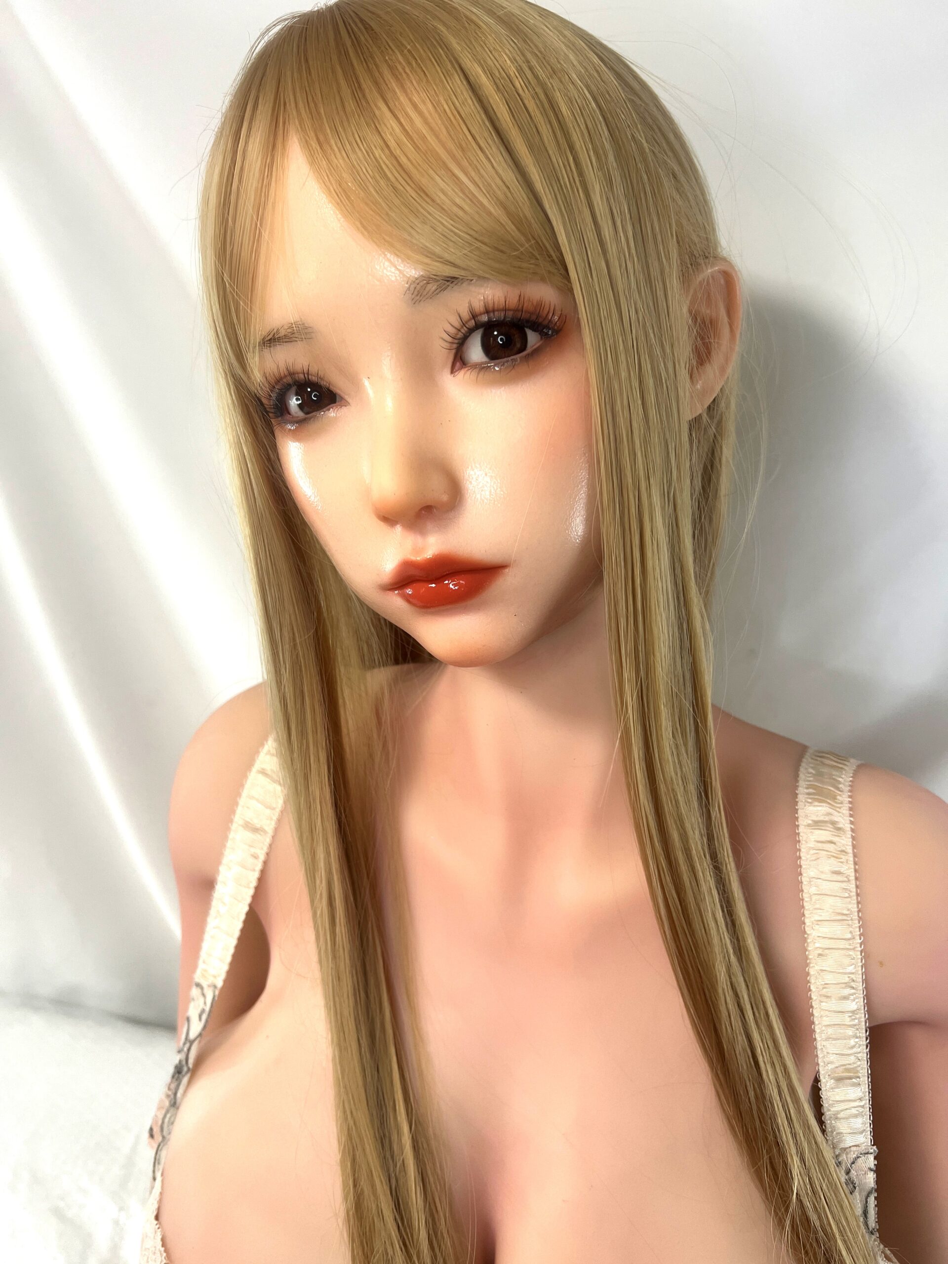 【中古】Shedoll 楚明軟性シリコンヘッド 口可動あり+TPEボディ ホール一体型 ゼリー胸 約163cm DF5694 - 画像 (7)