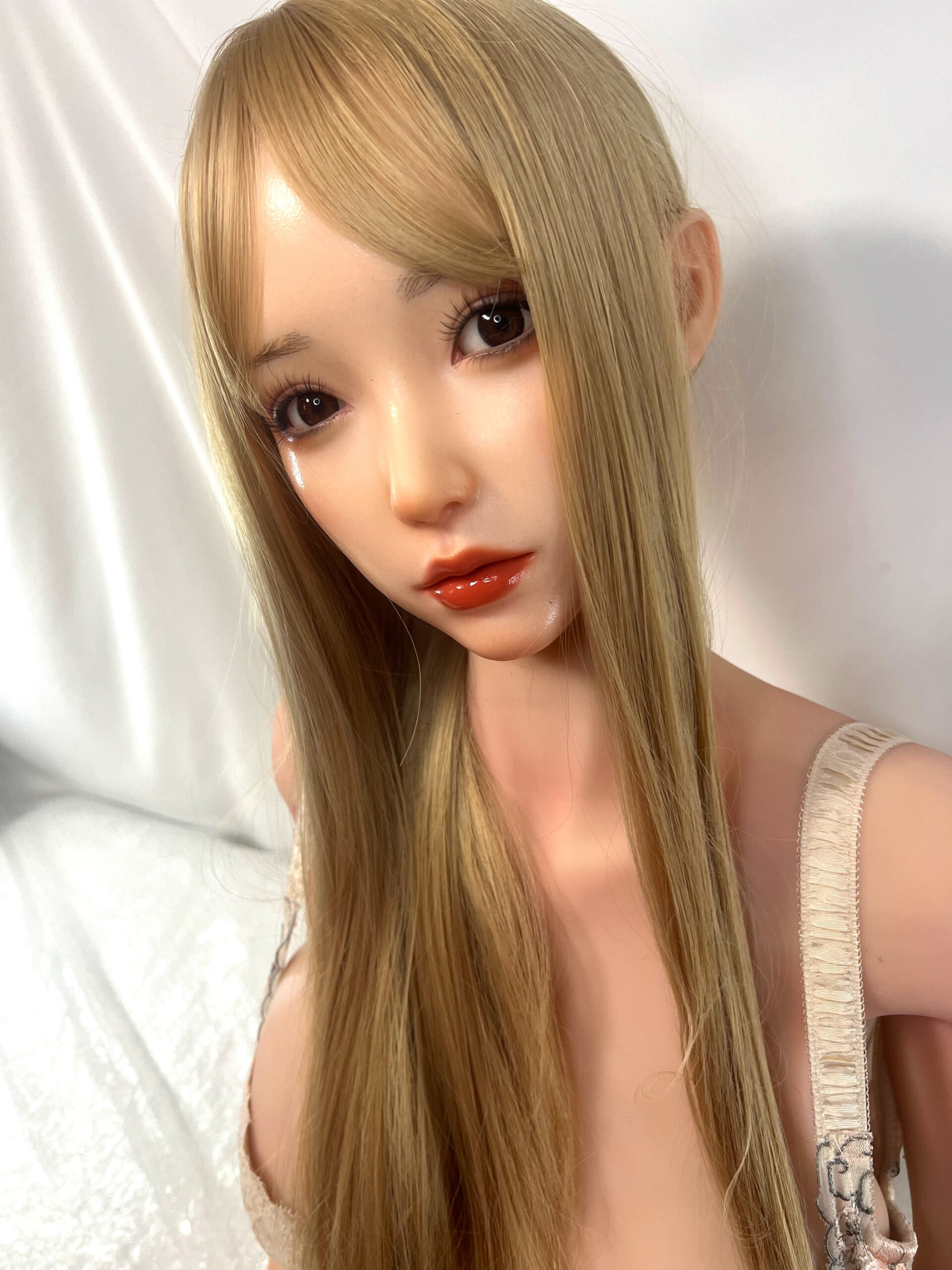 【中古】Shedoll 楚明軟性シリコンヘッド 口可動あり+TPEボディ ホール一体型 ゼリー胸 約163cm DF5694 - 画像 (8)