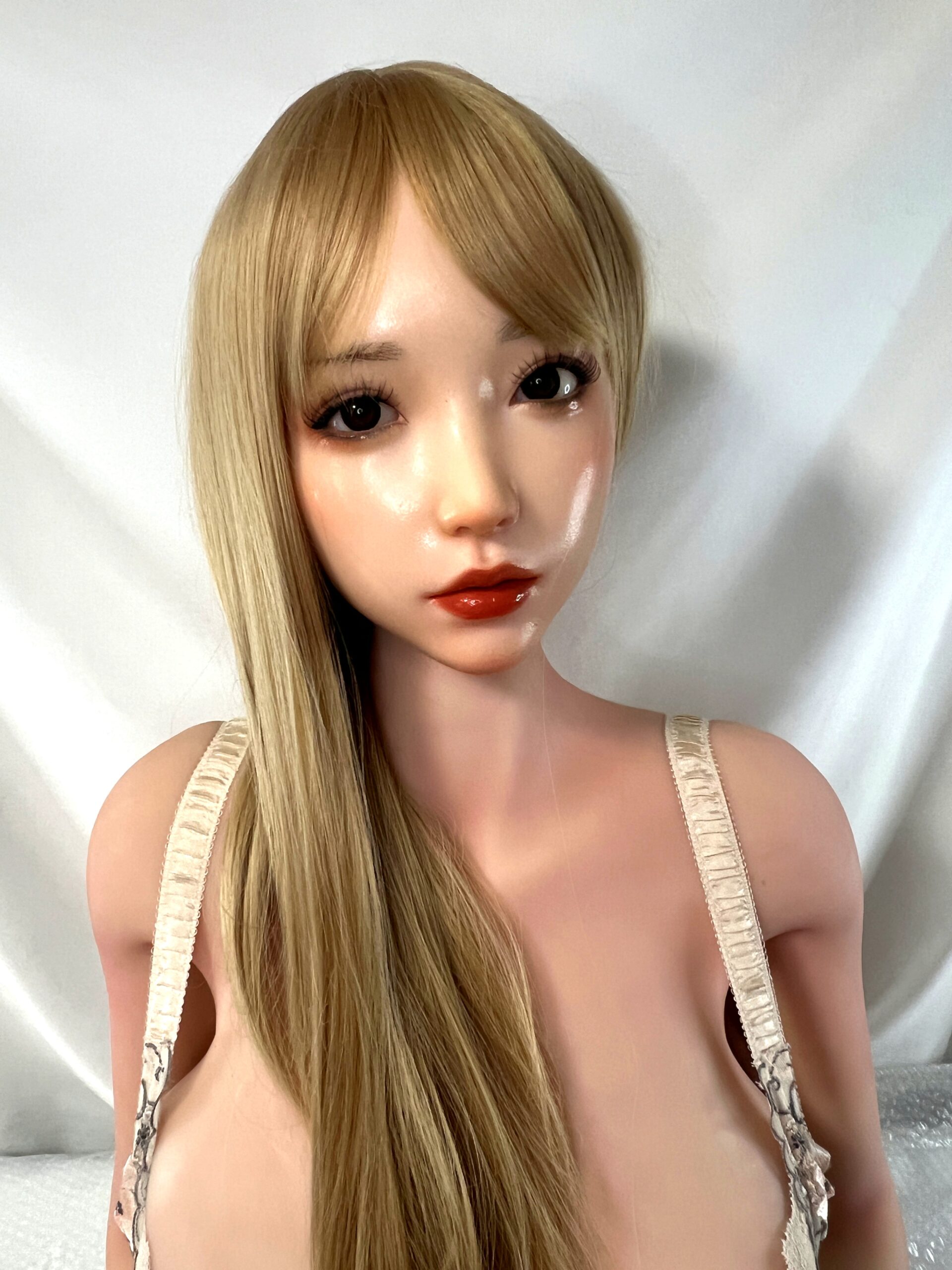 【中古】Shedoll 楚明軟性シリコンヘッド 口可動あり+TPEボディ ホール一体型 ゼリー胸 約163cm DF5694 - 画像 (9)