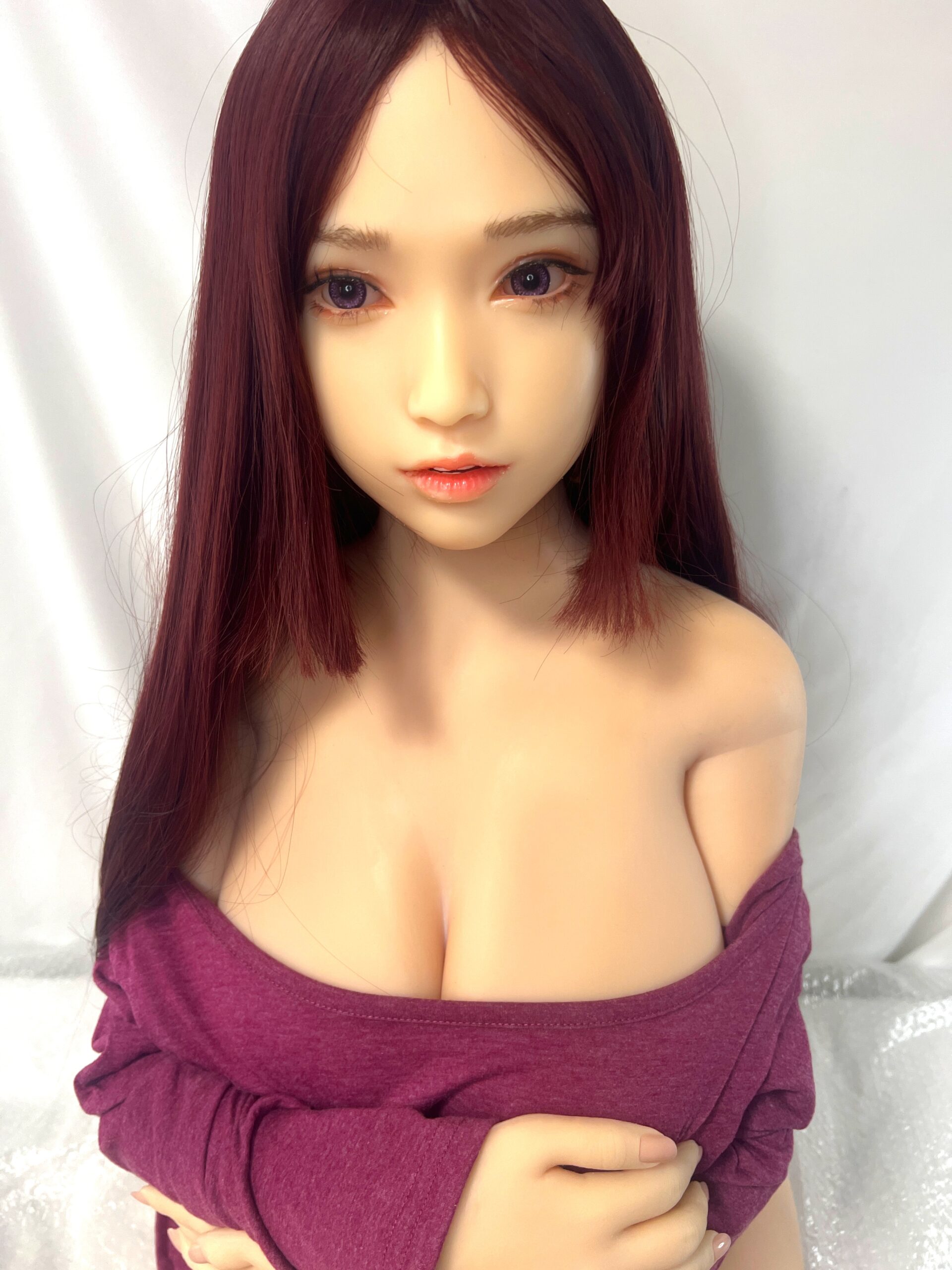 【中古美品】SINODOLL 戦闘機 Kカップ S43ヘッド ハードフットハンド 自立加工有 指関節 ホール一体型 ゼリー胸 約167cm DF5695 - 画像 (8)