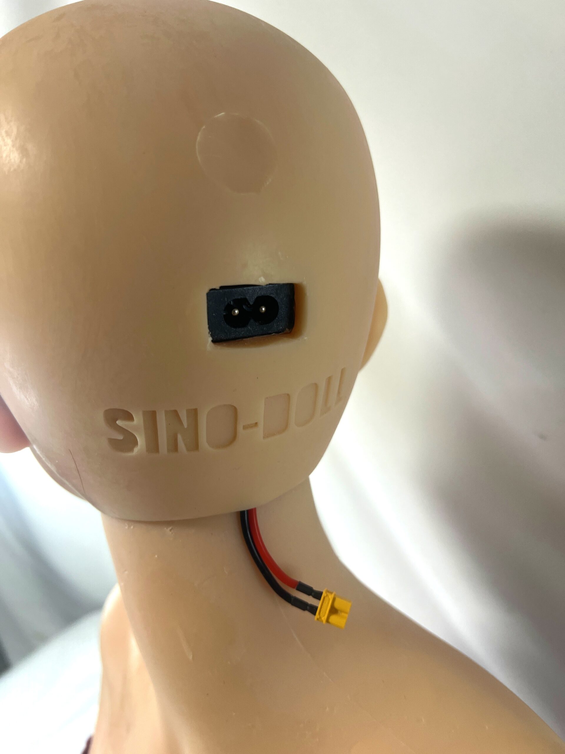 【中古美品】SINODOLL 戦闘機 Kカップ S43ヘッド ハードフットハンド 自立加工有 指関節 ホール一体型 ゼリー胸 約167cm DF5695 - 画像 (17)