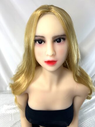 【中古超美品】メーカー不明　TPEドールホール未使用品　自立加工有　ホール一体型　ゼリー胸　約158cm　DF5696