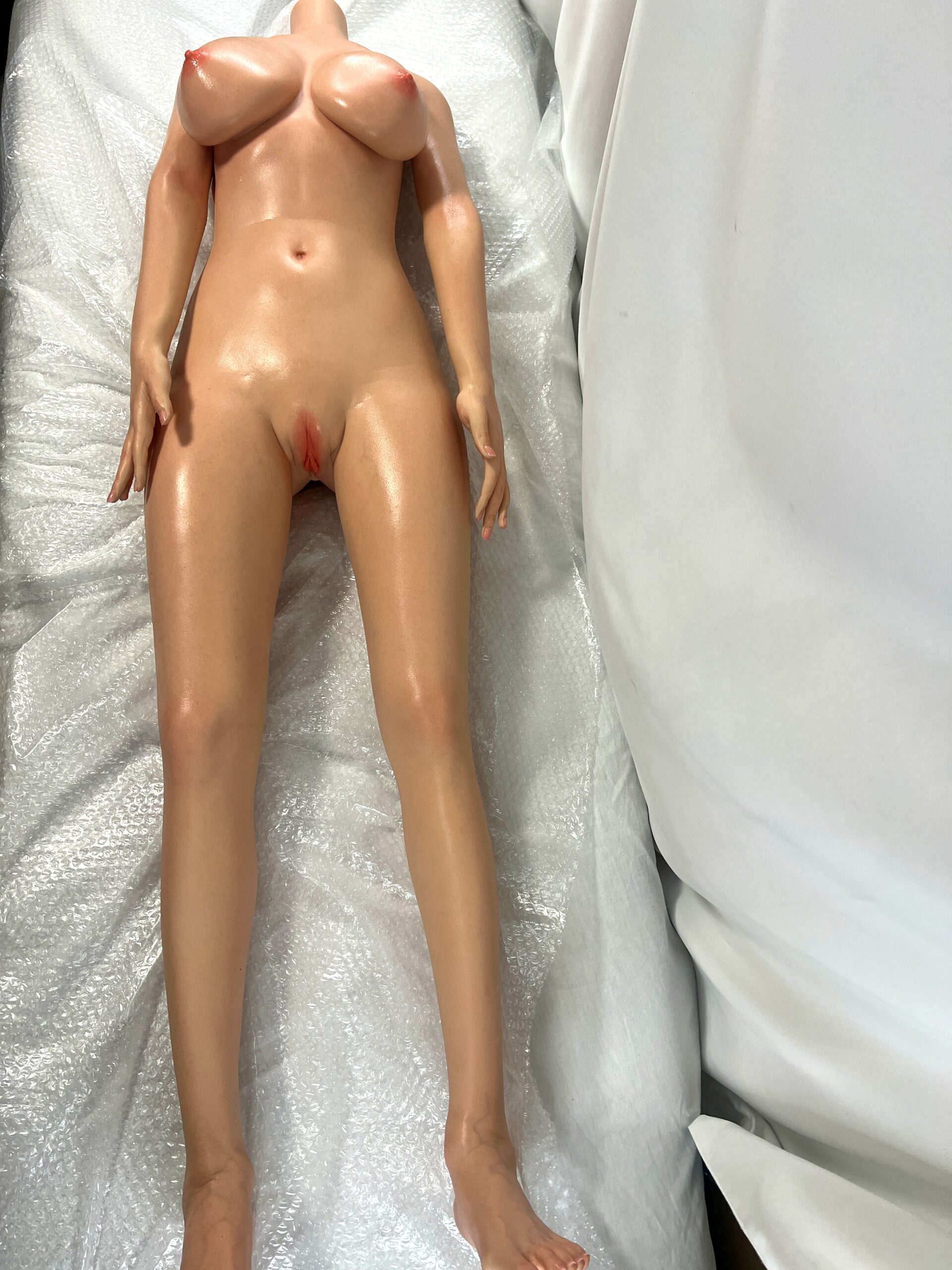 【中古】Yearndoll 進化版 シリコンボディのみ Dカップ リアル皮膚メイク 自立加工有 ホール一体型 ゼリー胸 約159(ヘッド込み)cm DF5698 - 画像 (20)