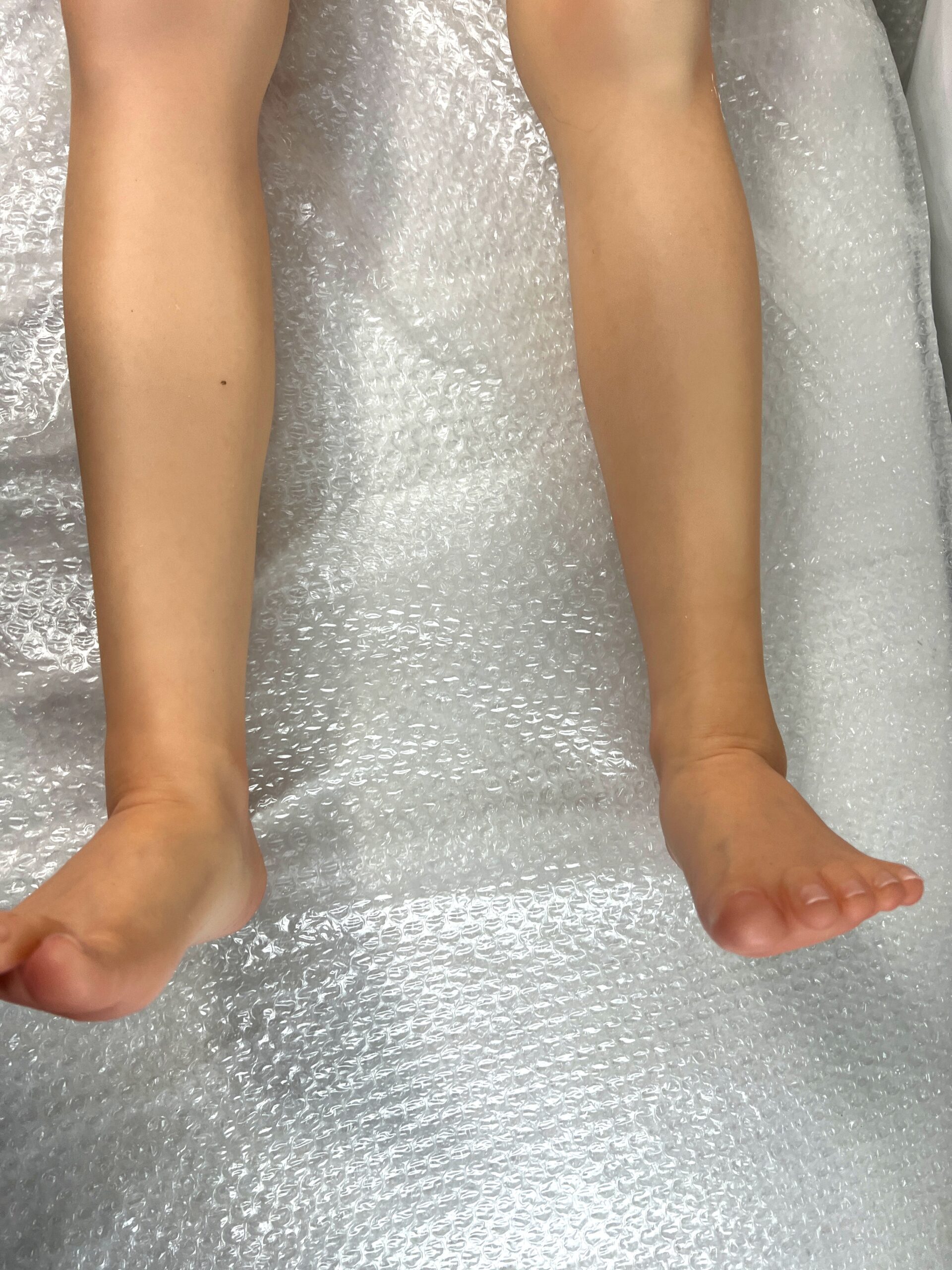 【中古】WAXDOLL #G53硬質シリコンヘッド+シリコンボディ ハードハンドフット 自立加工有 指関節 ホール一体型 ゼリー胸 約151cm DF5704 - 画像 (21)