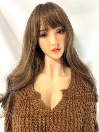【中古美品】BBDOLL 硬質シリコンヘッド+シリコンボディ　自立加工有　指関節　ホール一体型　ゼリー胸　約160cm　DF5723
